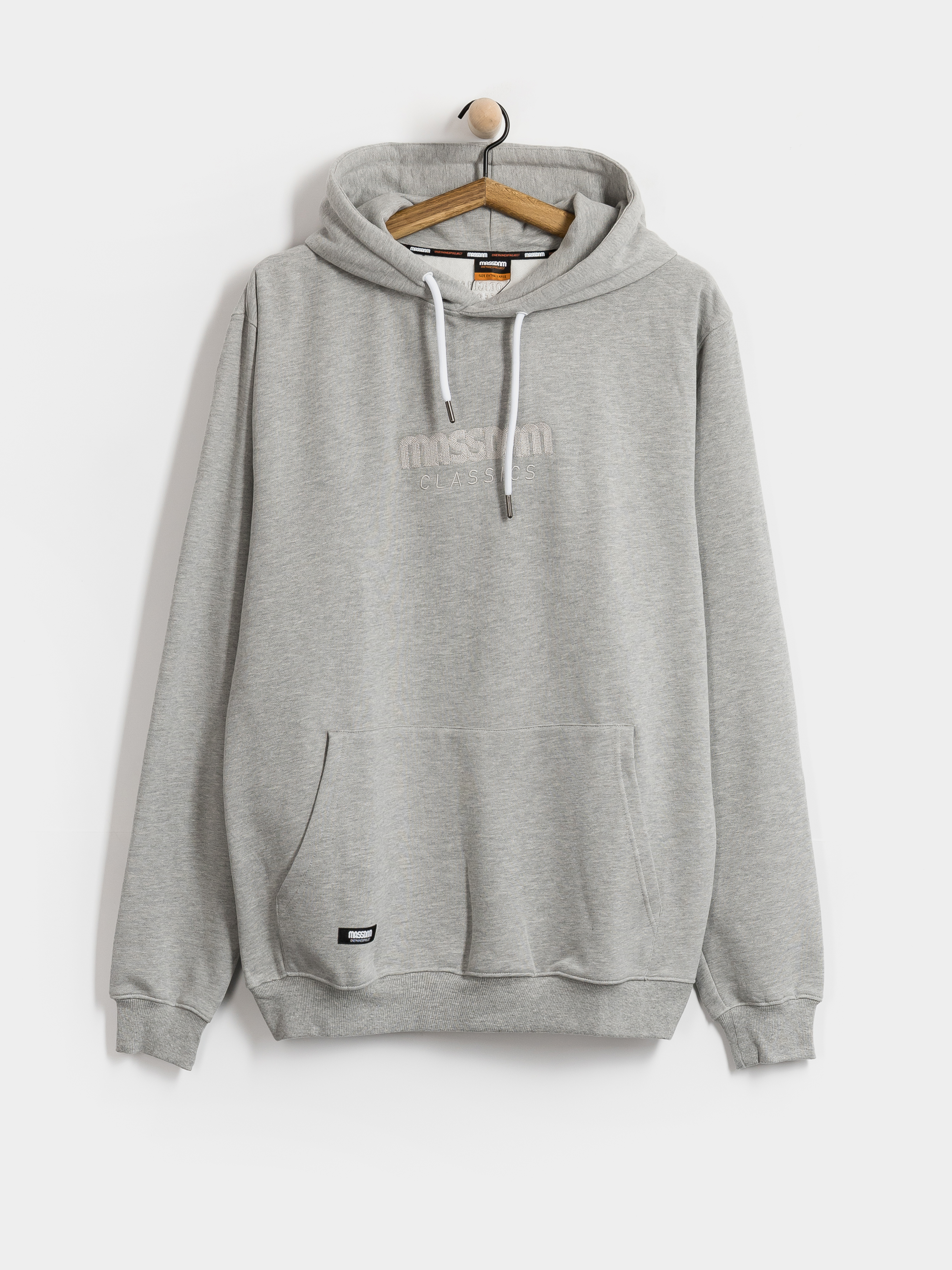 Mikina s kapucu00ed MassDnm Classics Light HD (light heather grey)