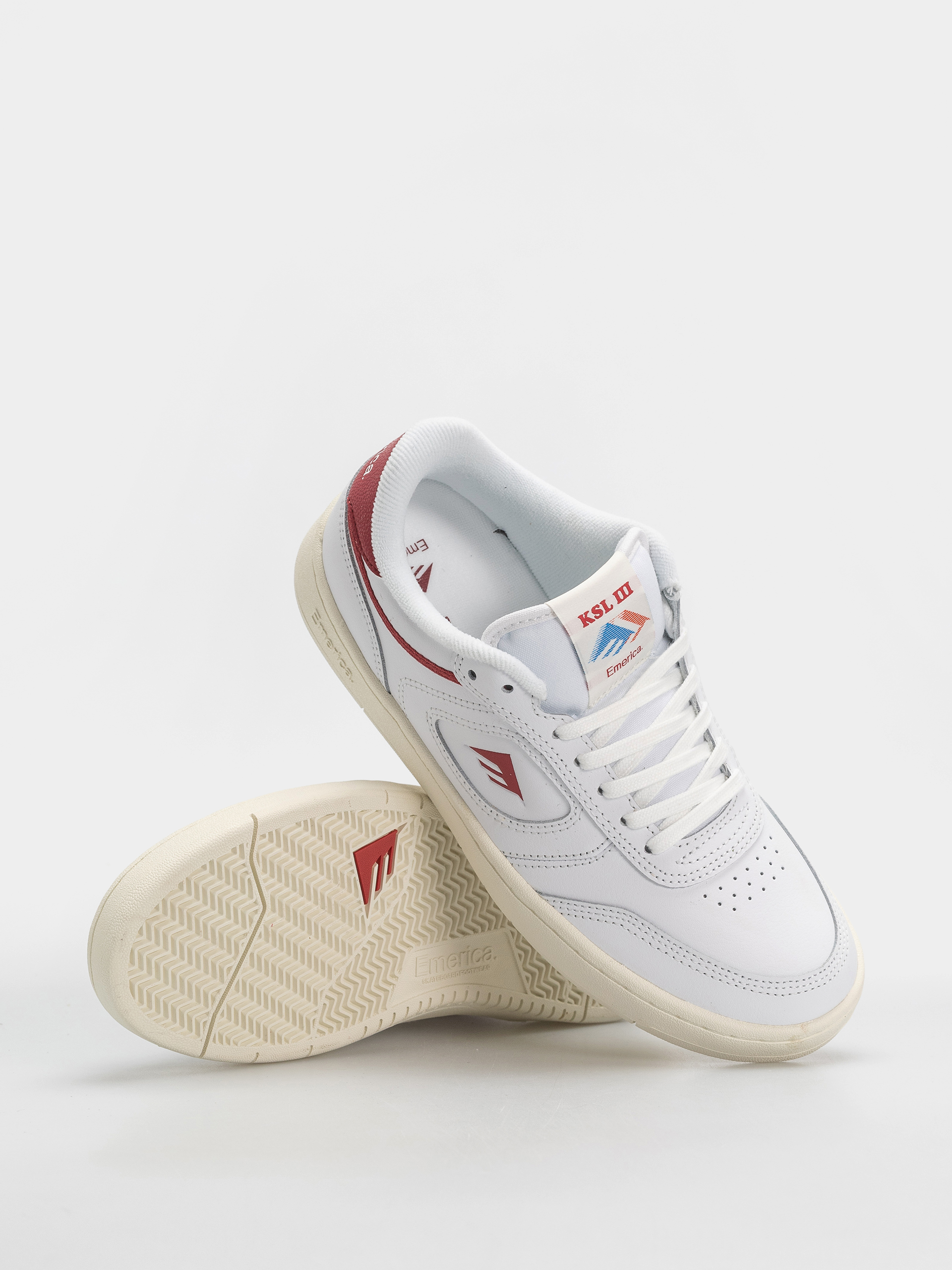 Boty Emerica Ksl III (white/red)