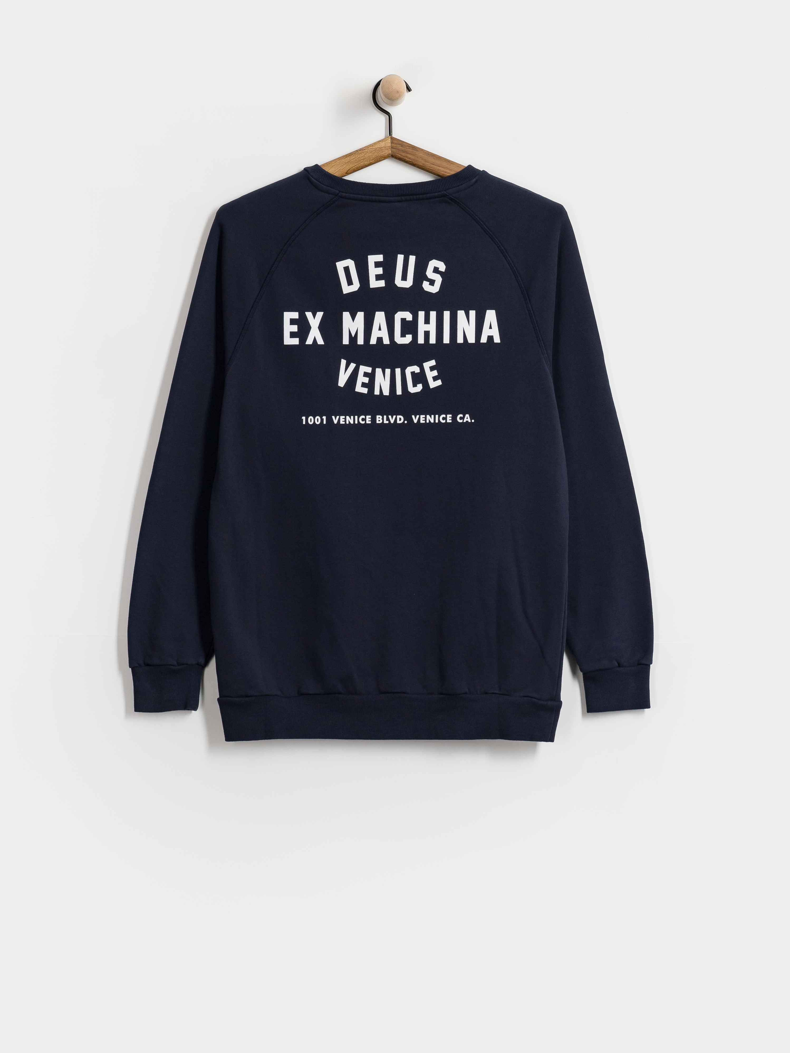 Mikina Deus Ex Machina Venice Address (navy)