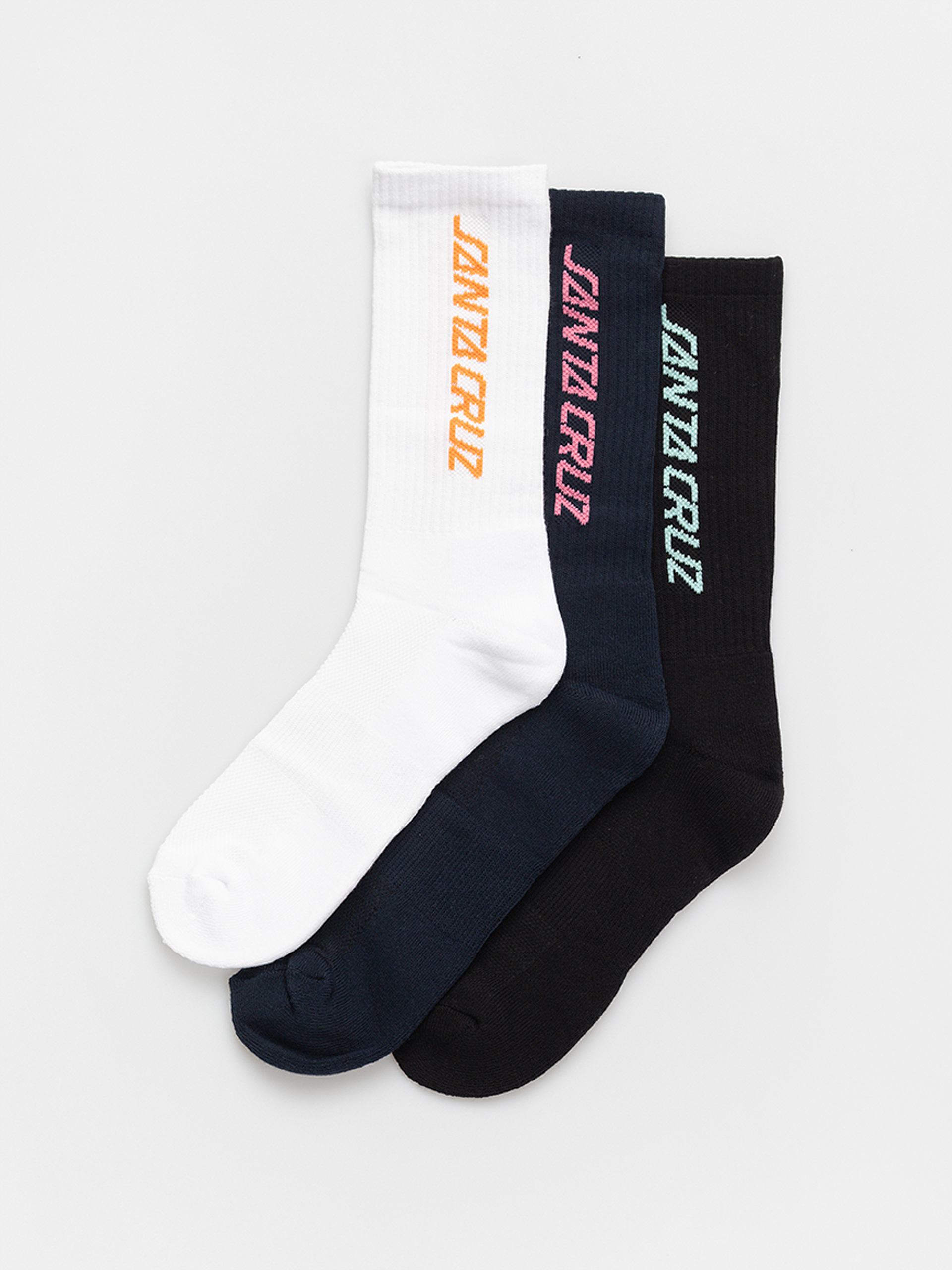 Ponožky Santa Cruz Strips 3pk