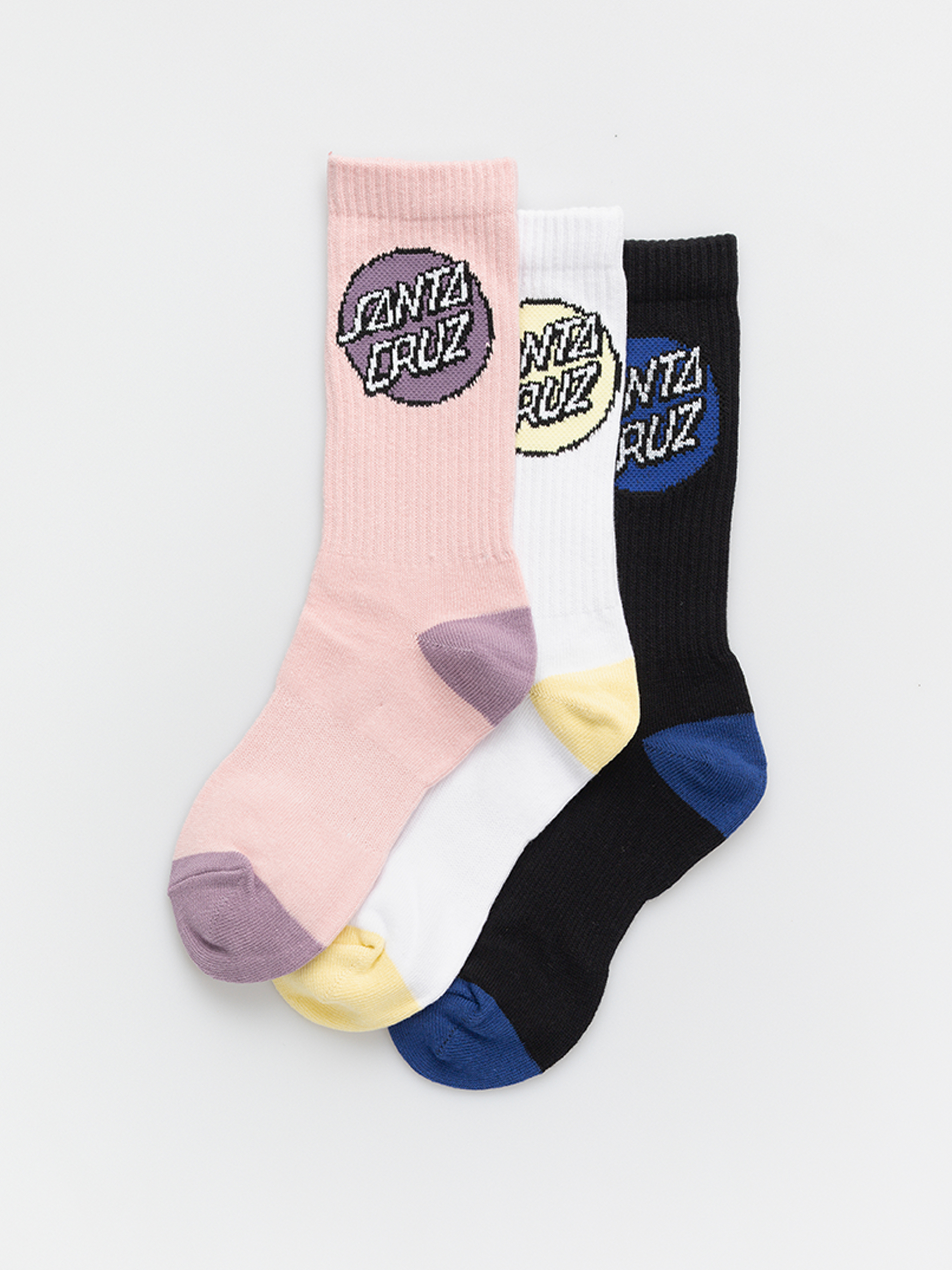 Ponožky Santa Cruz Pop Dots 3pk Wmn