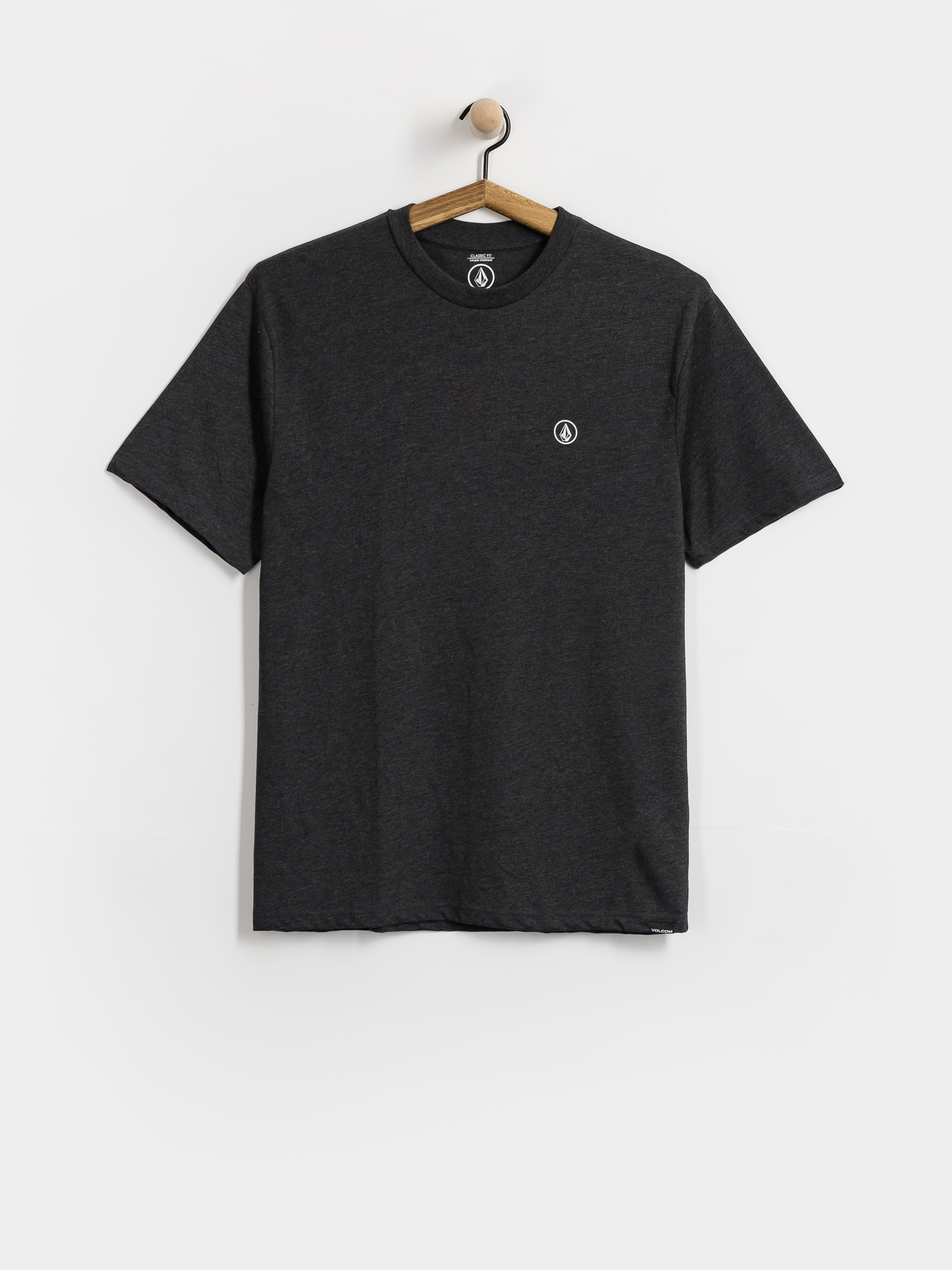 Tričko Volcom Circle Blanks Hth (heather black)