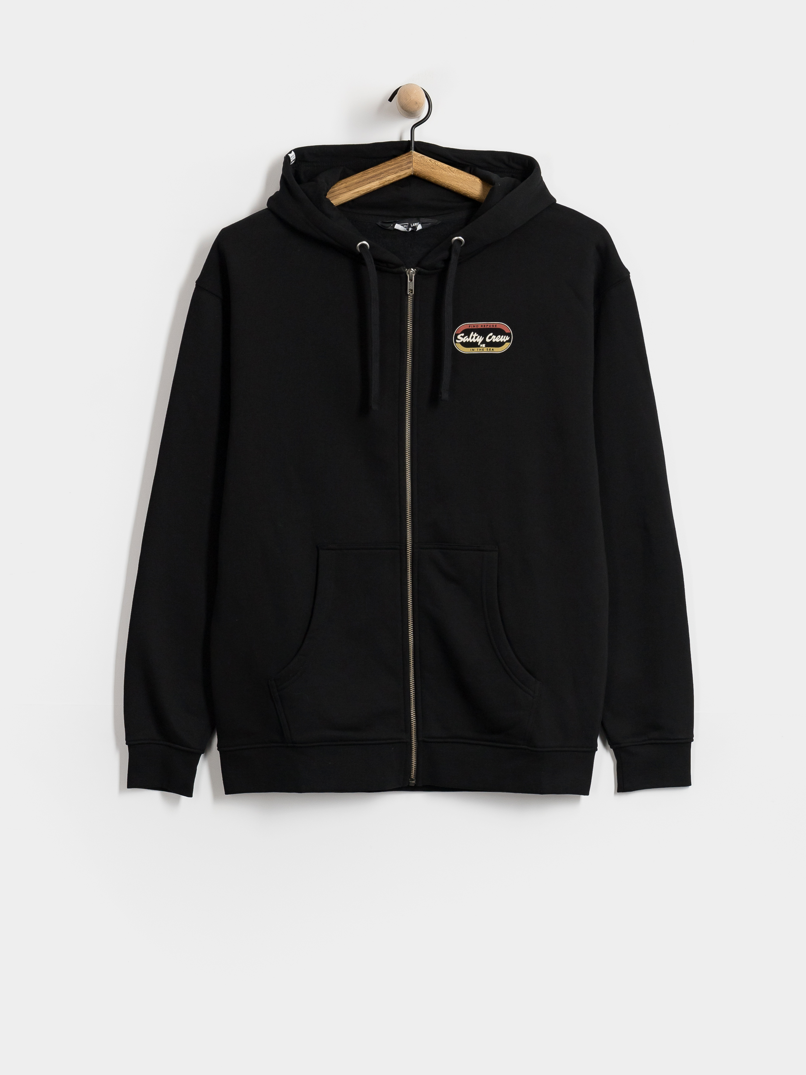 Mikina Salty Crew Capsule Zip (black)