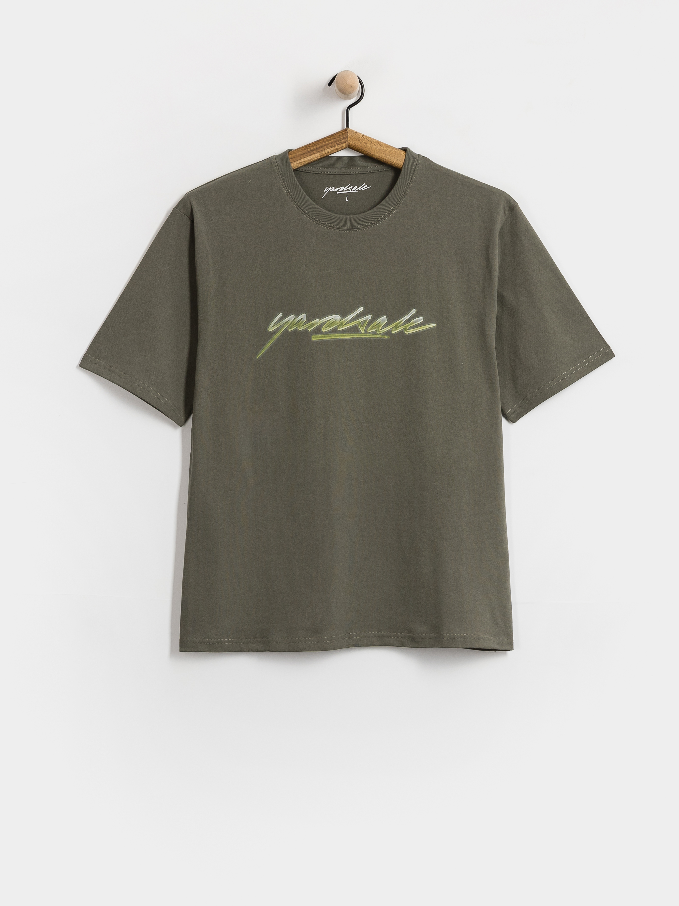 Tričko Yardsale Washed Script (sand)