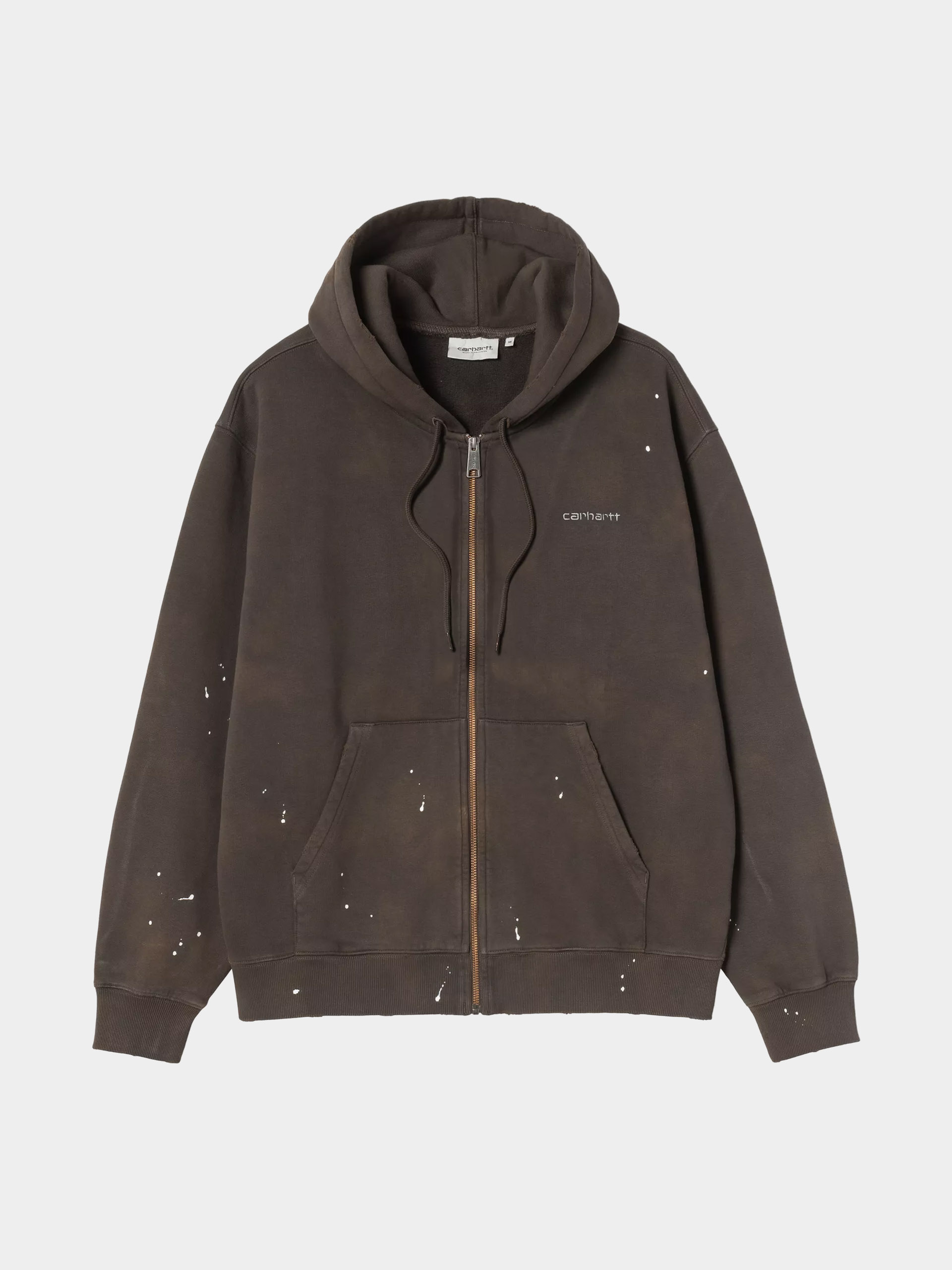 Mikina s kapucí Carhartt WIP Painter ZHD (tobacco)