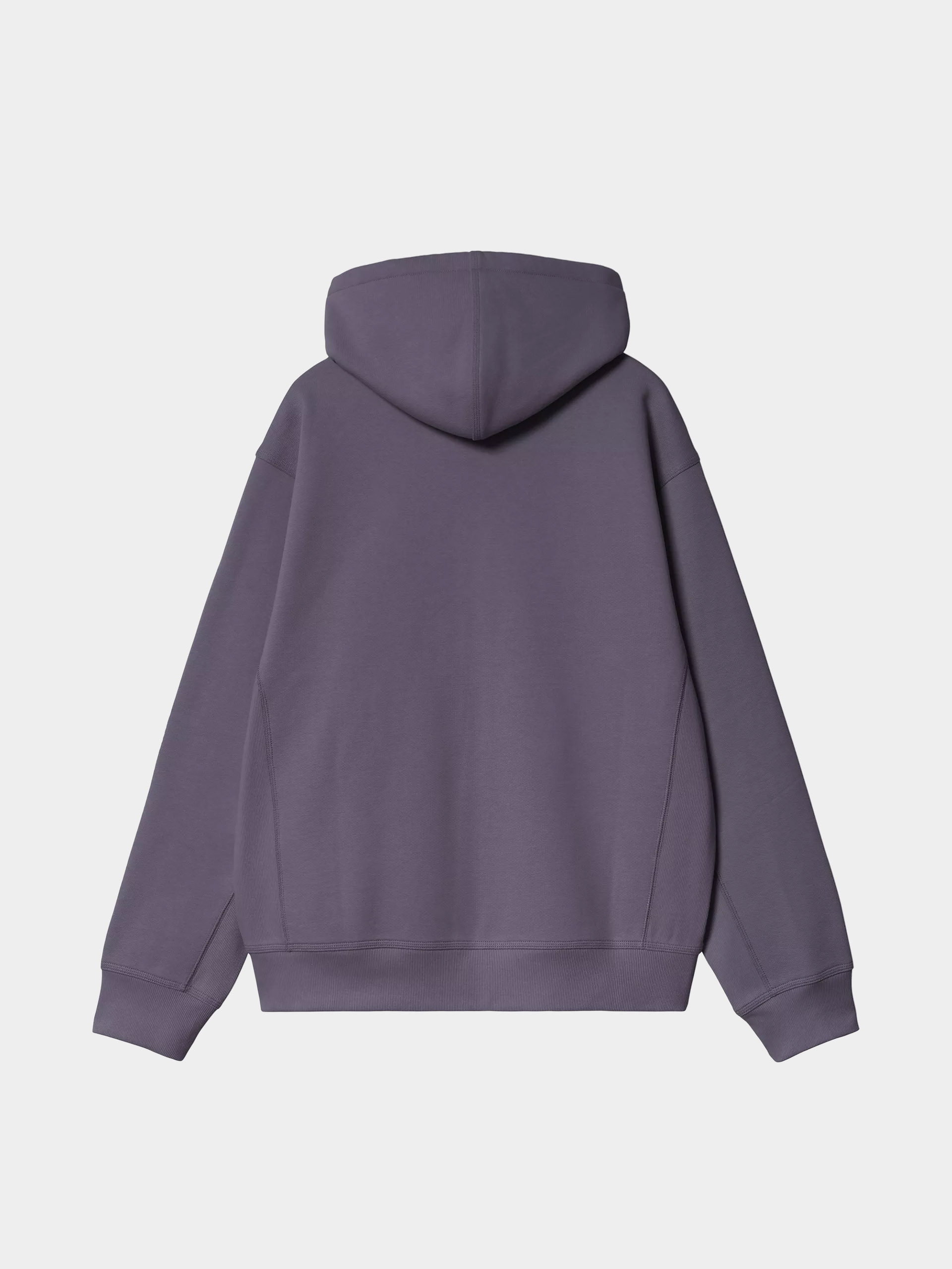 Mikina s kapucí Carhartt WIP American Script ZHD (shady purple)