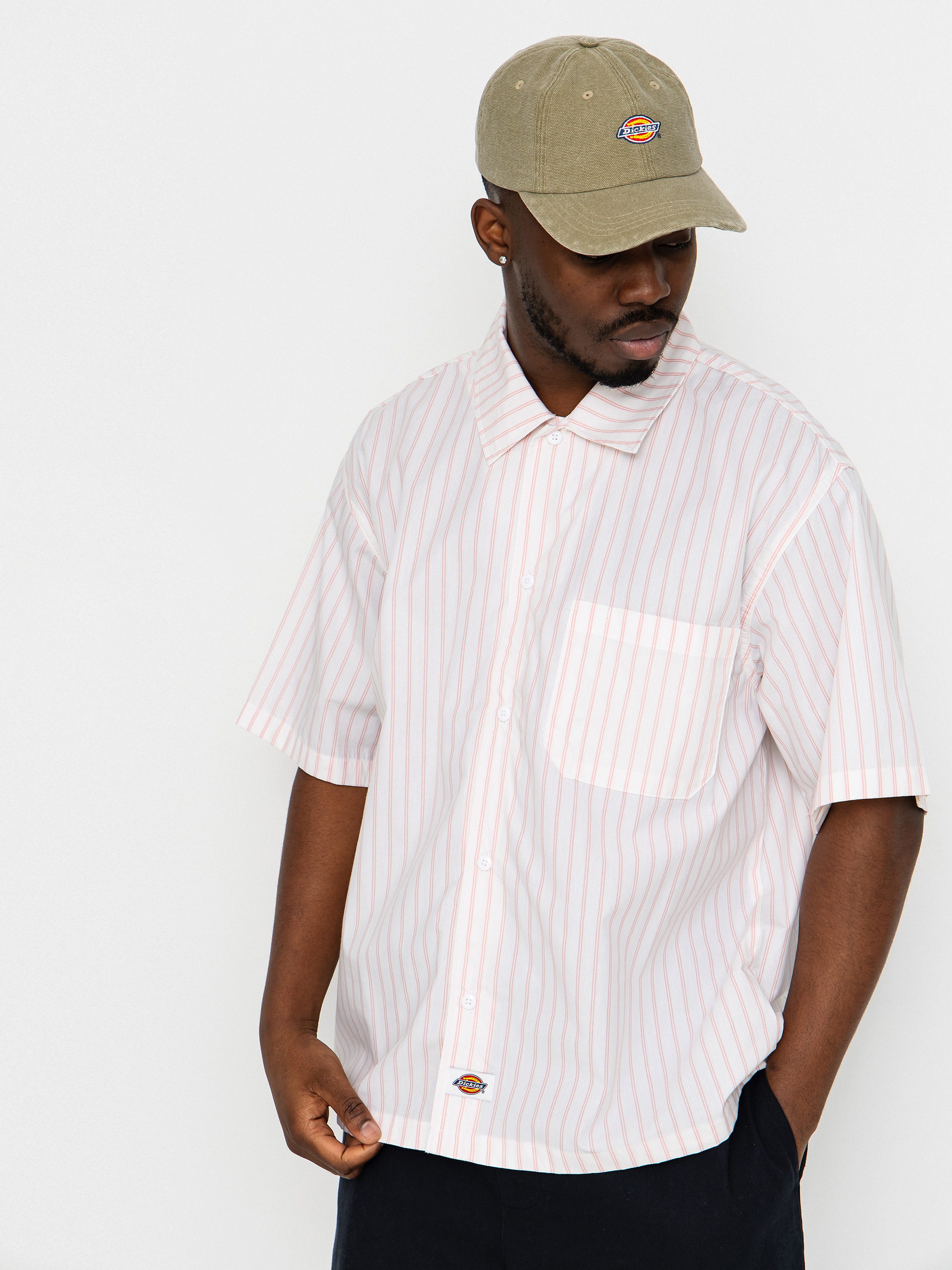 Košile Dickies Venedocia Stripe (white)