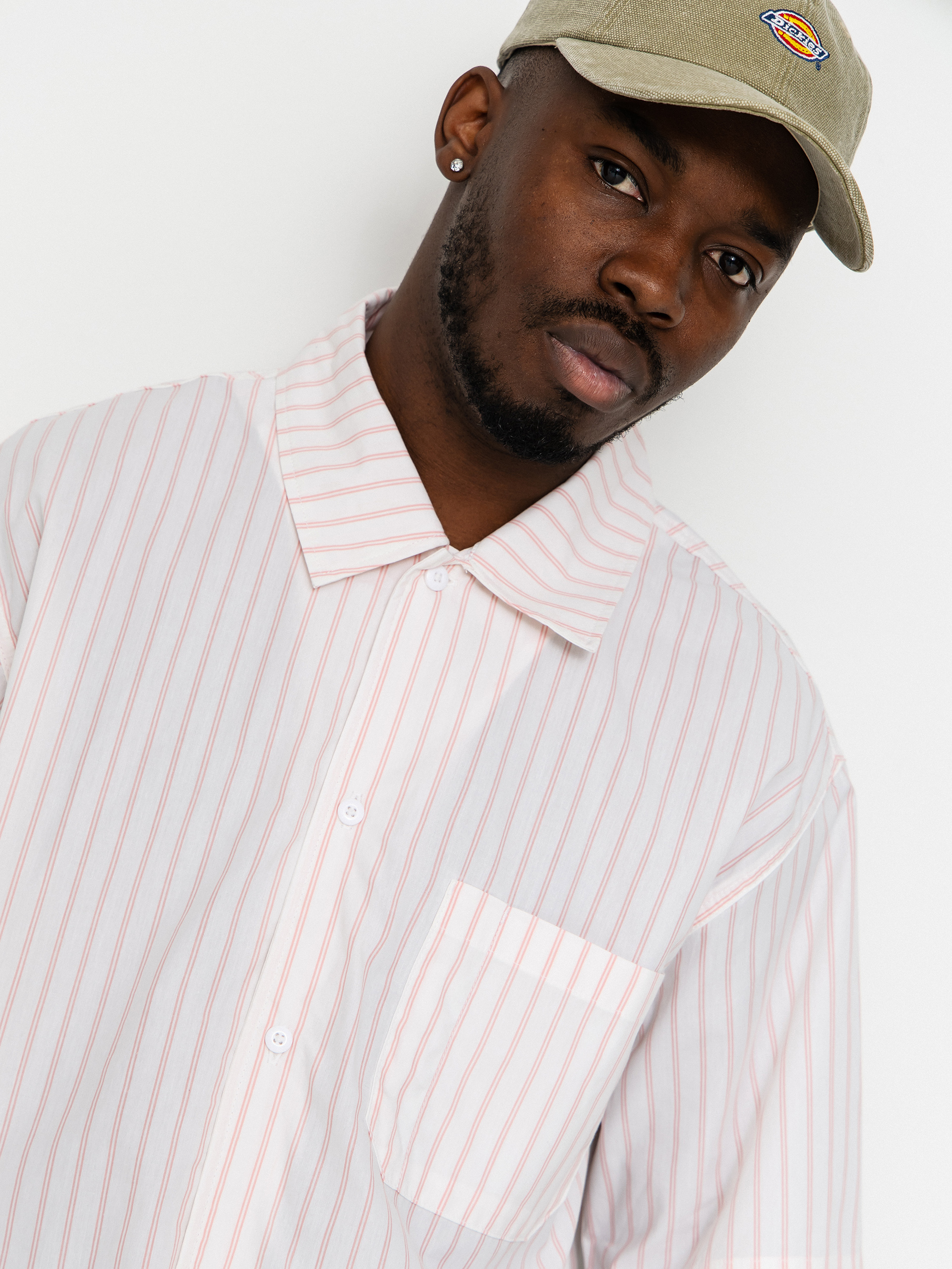 Košile Dickies Venedocia Stripe (white)