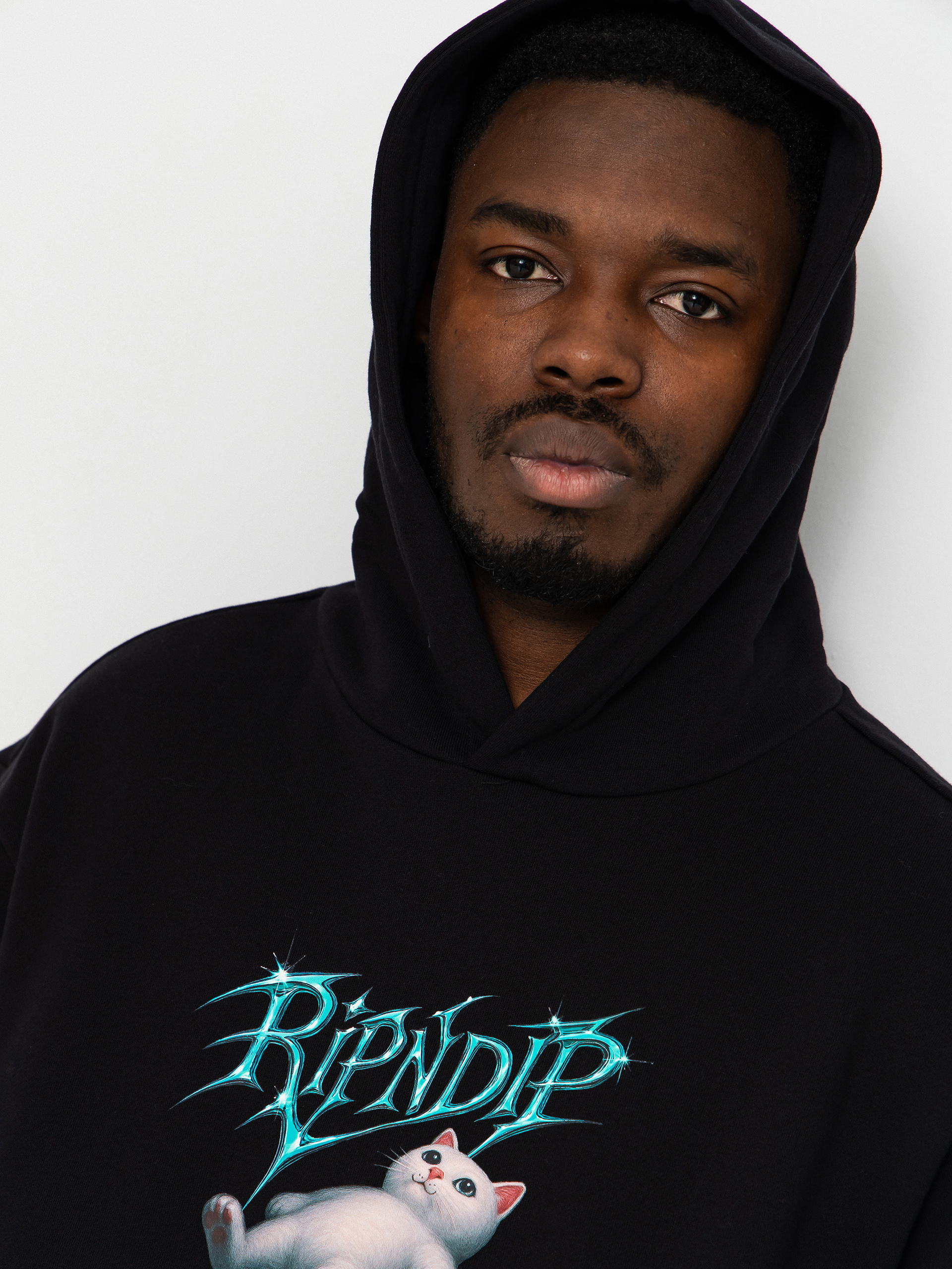 Mikina s kapucí RipNDip Space Vision HD (black)