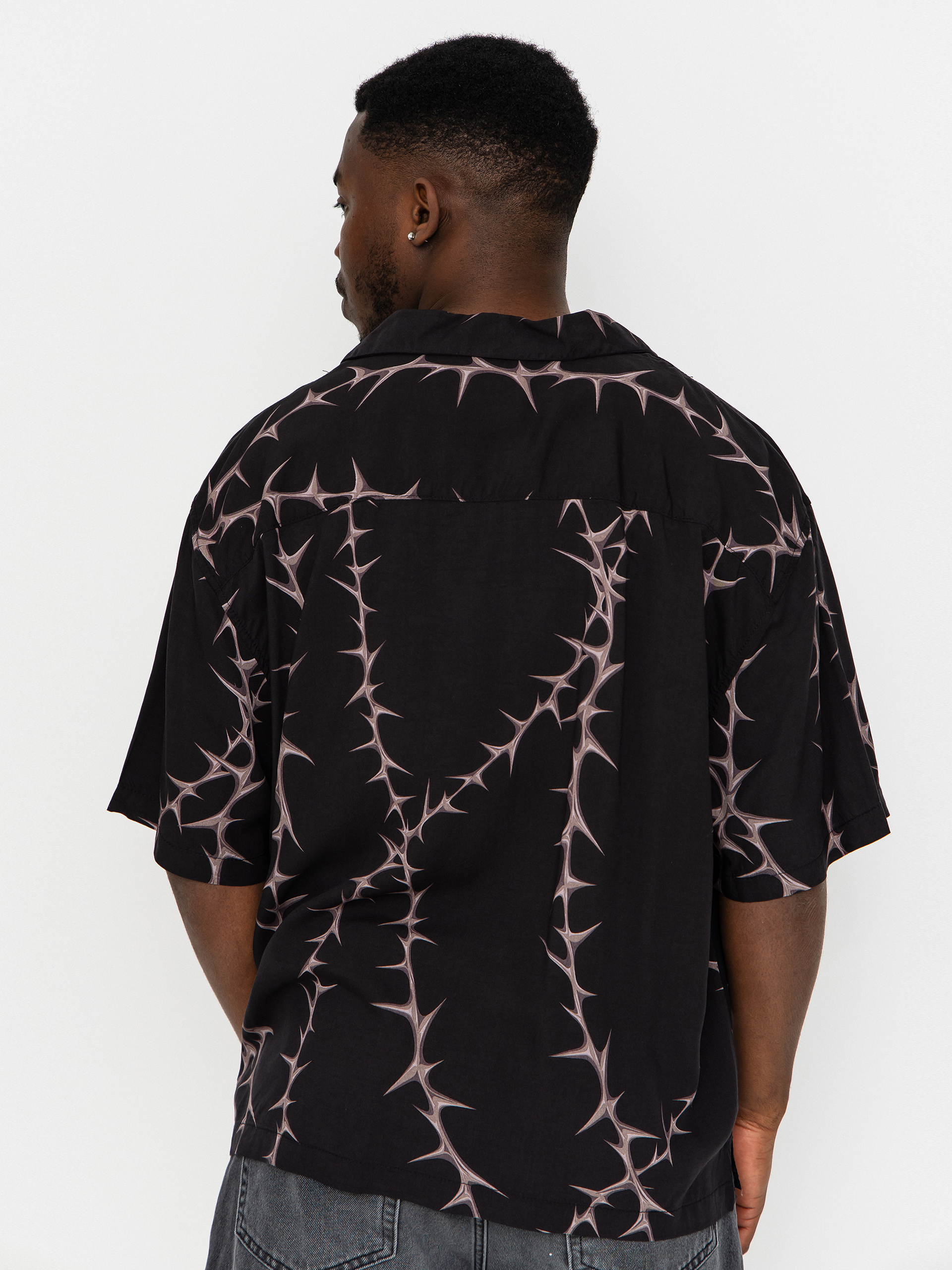 Košile Vans Van Doren Printed Camp (black)