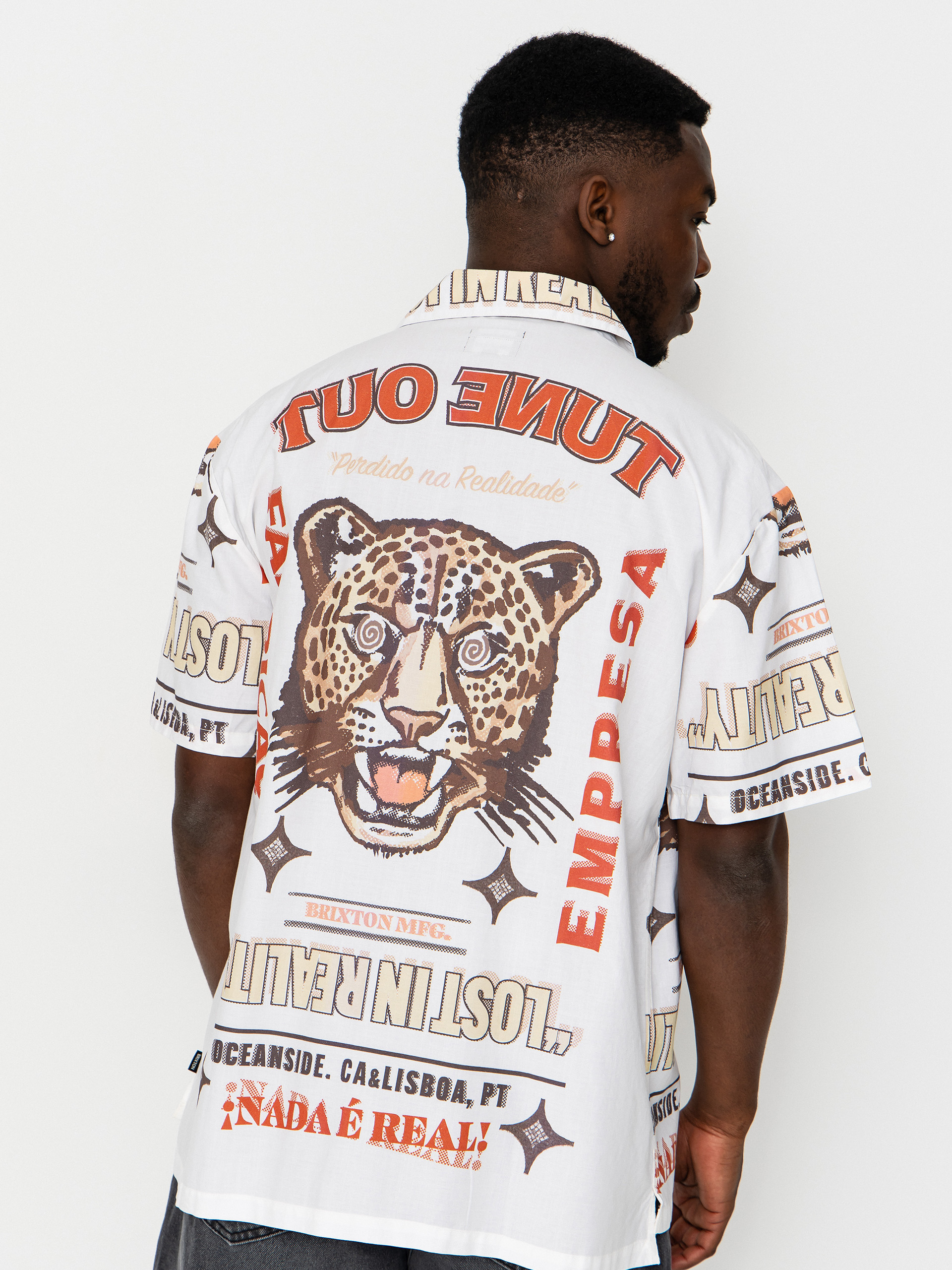 Košile Brixton Getaway (lost in reality print)