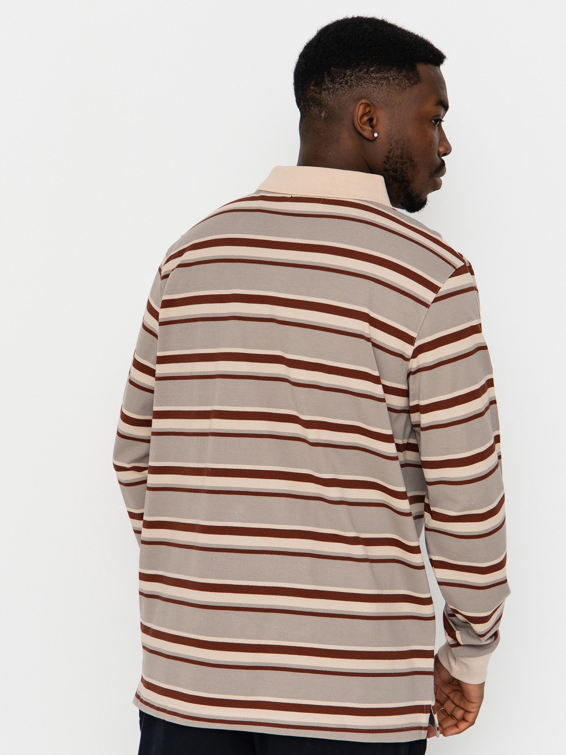 Triko Santa Cruz Cera Polo (stone grey/coffee)