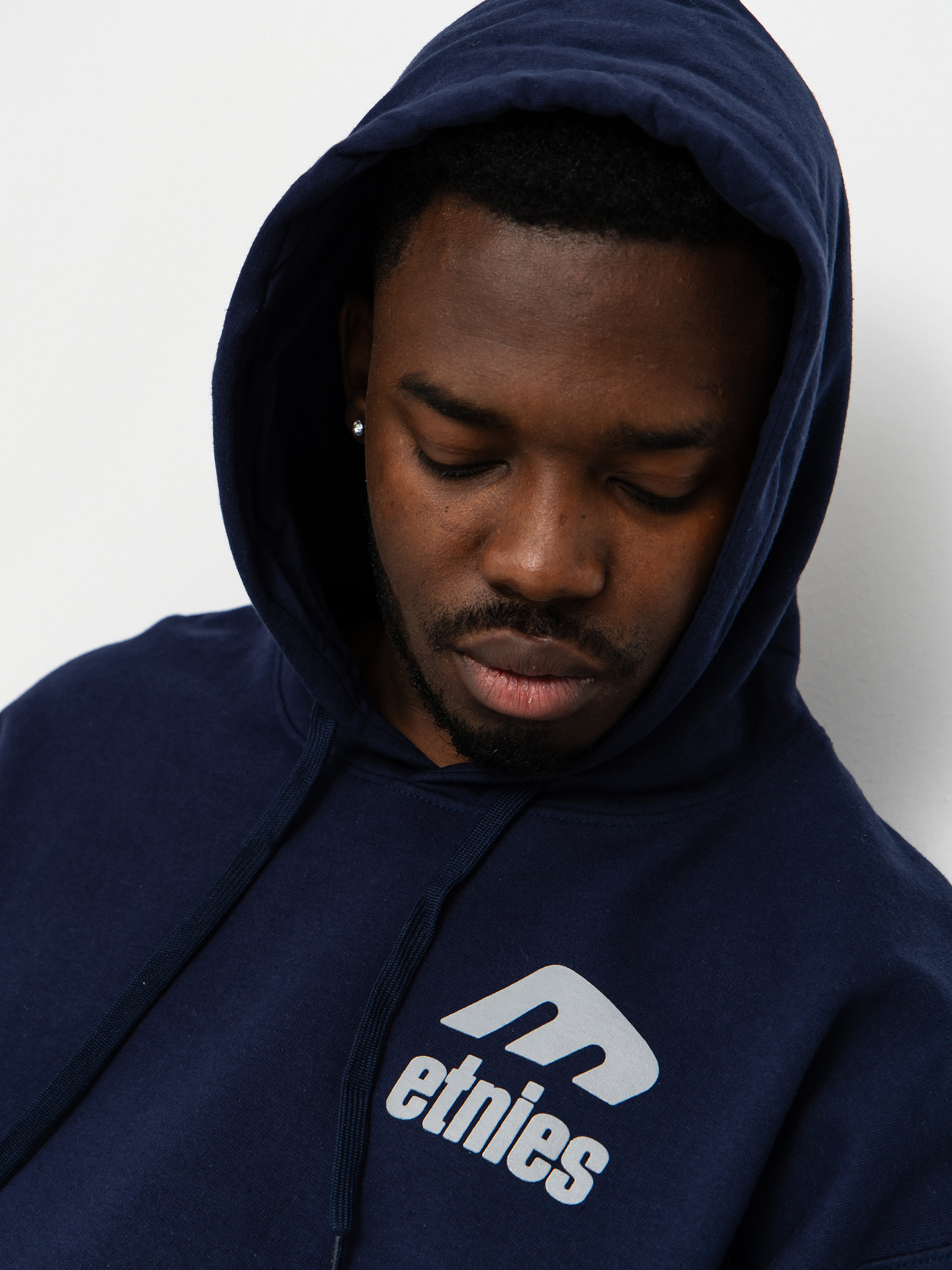 Mikina s kapucí Etnies Icon E HD (navy/grey)