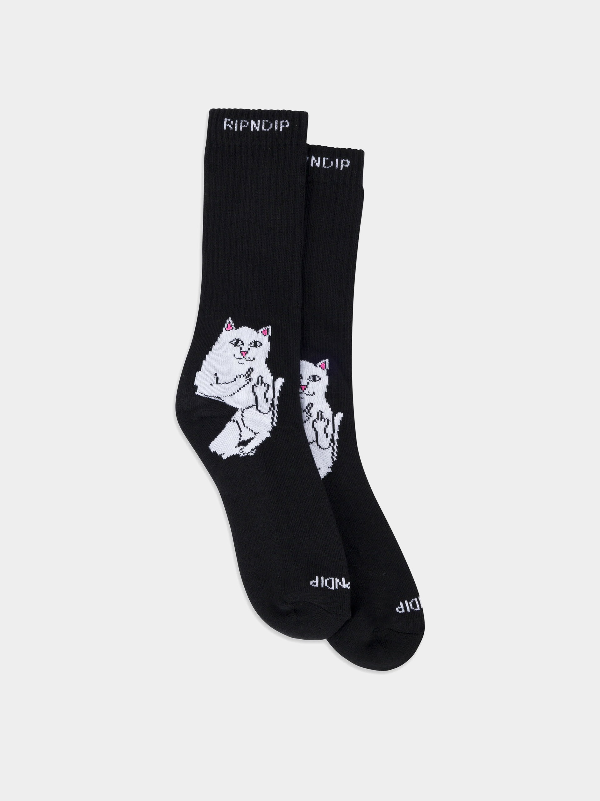 Ponožky RipNDip Lord Nermal (black)