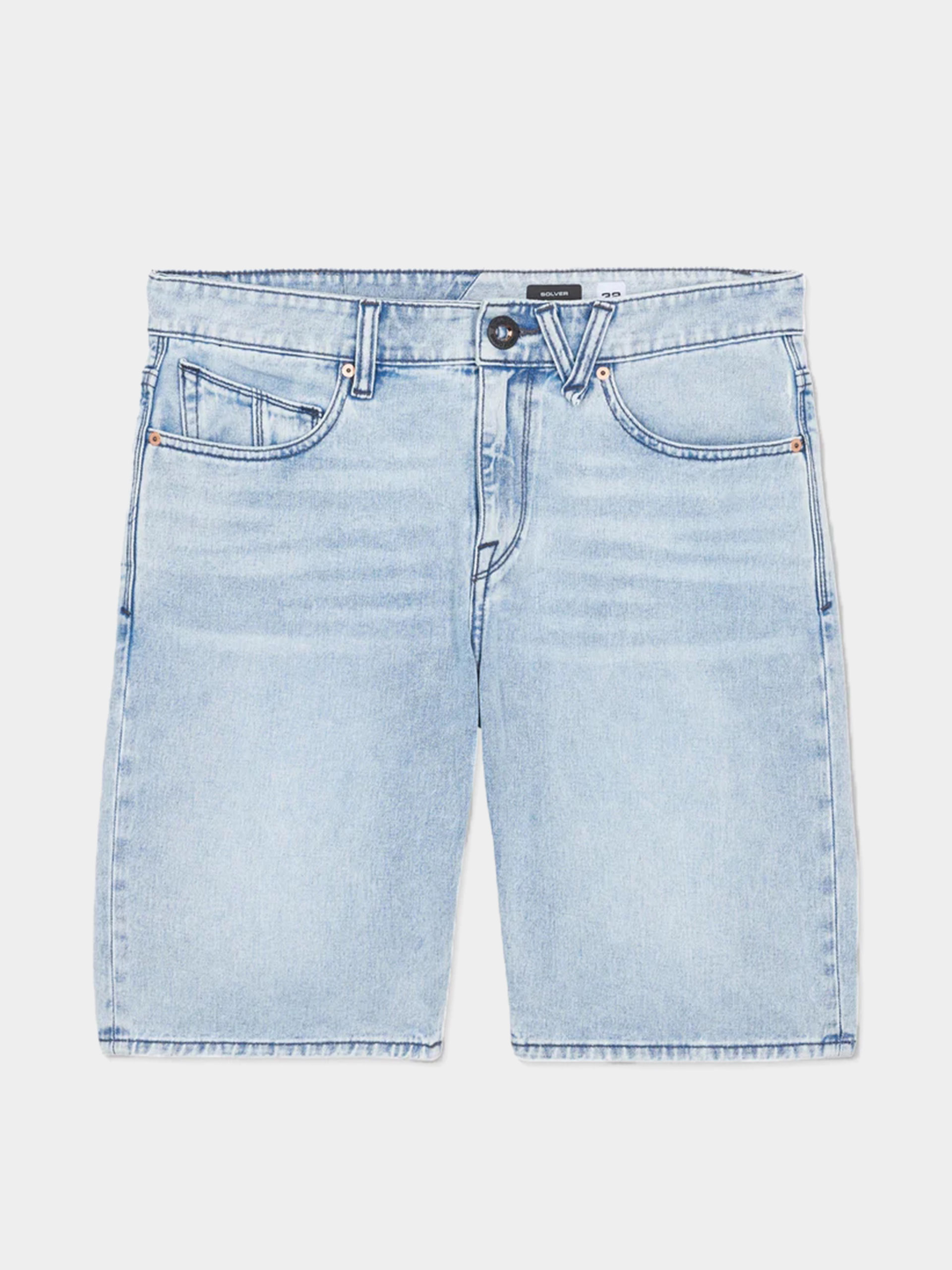 Kraťasy Volcom Solver (worn light blue)