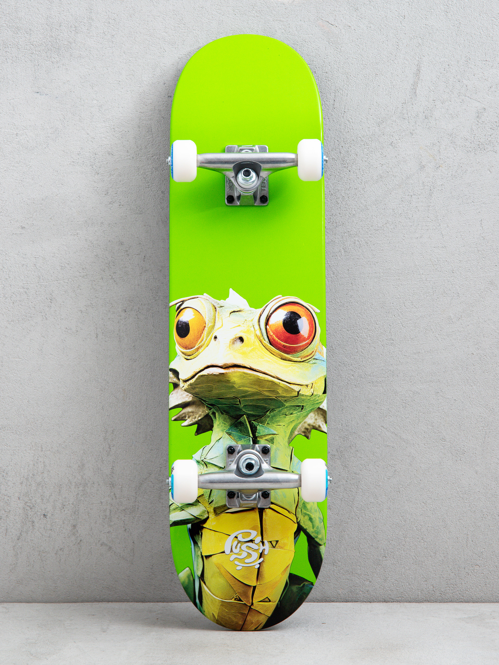 Skateboard Push Lizard Big FP (lime)