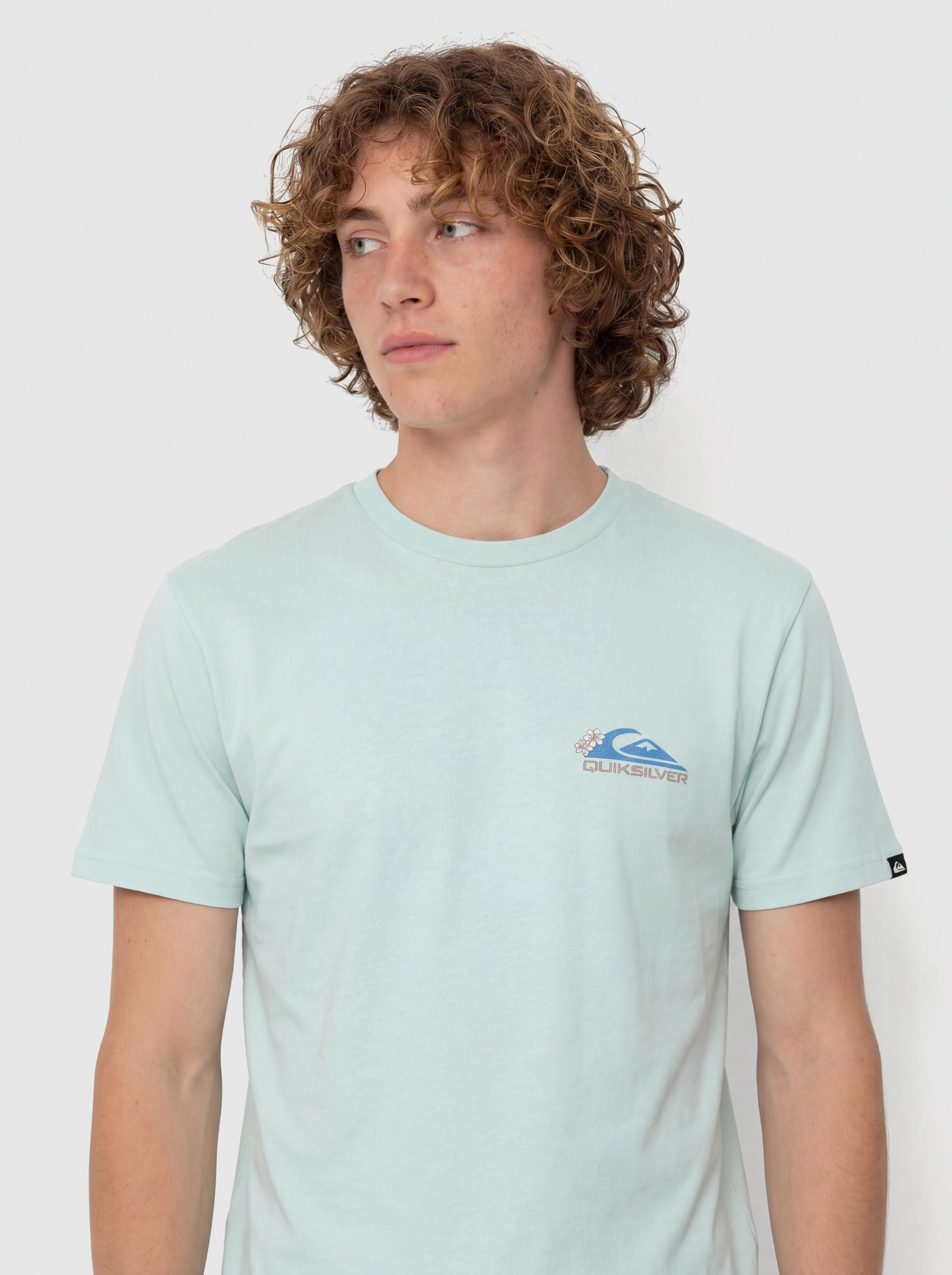 Tričko Quiksilver Ev Barrel Paradise (blue haze)
