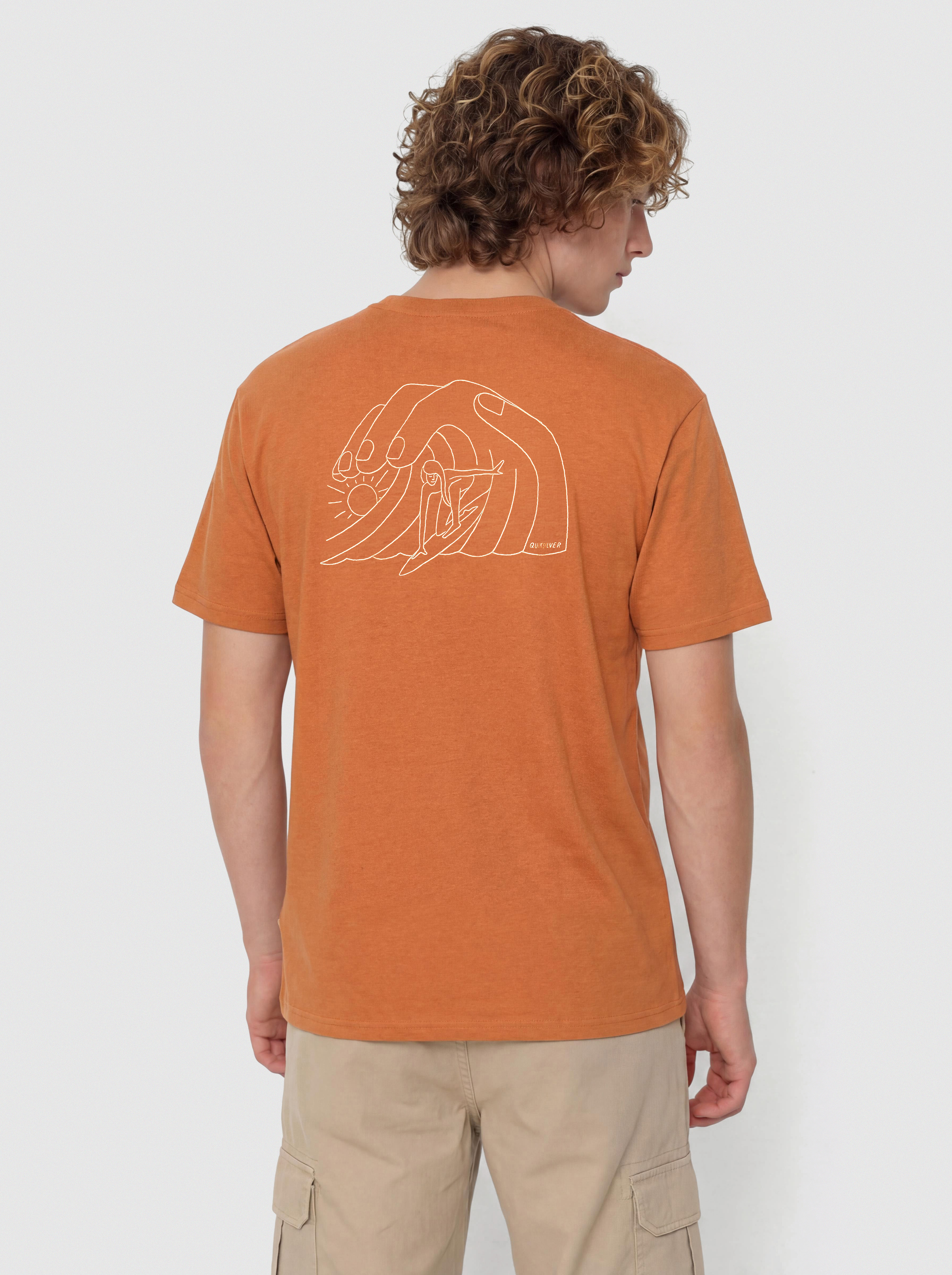 Tričko Quiksilver Freedom Swell (bran)