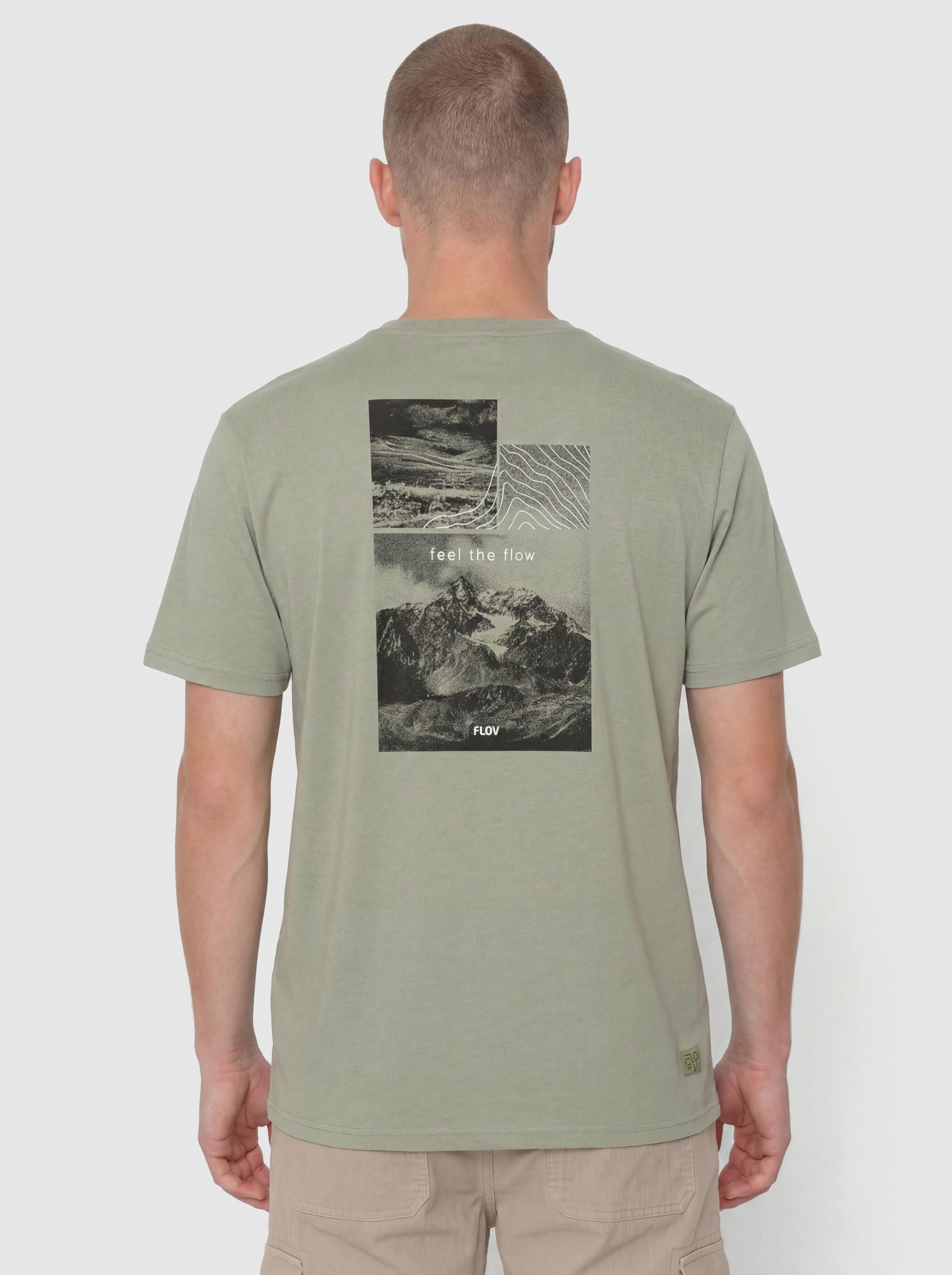Tričko FLOV Morro (green/dark grey)