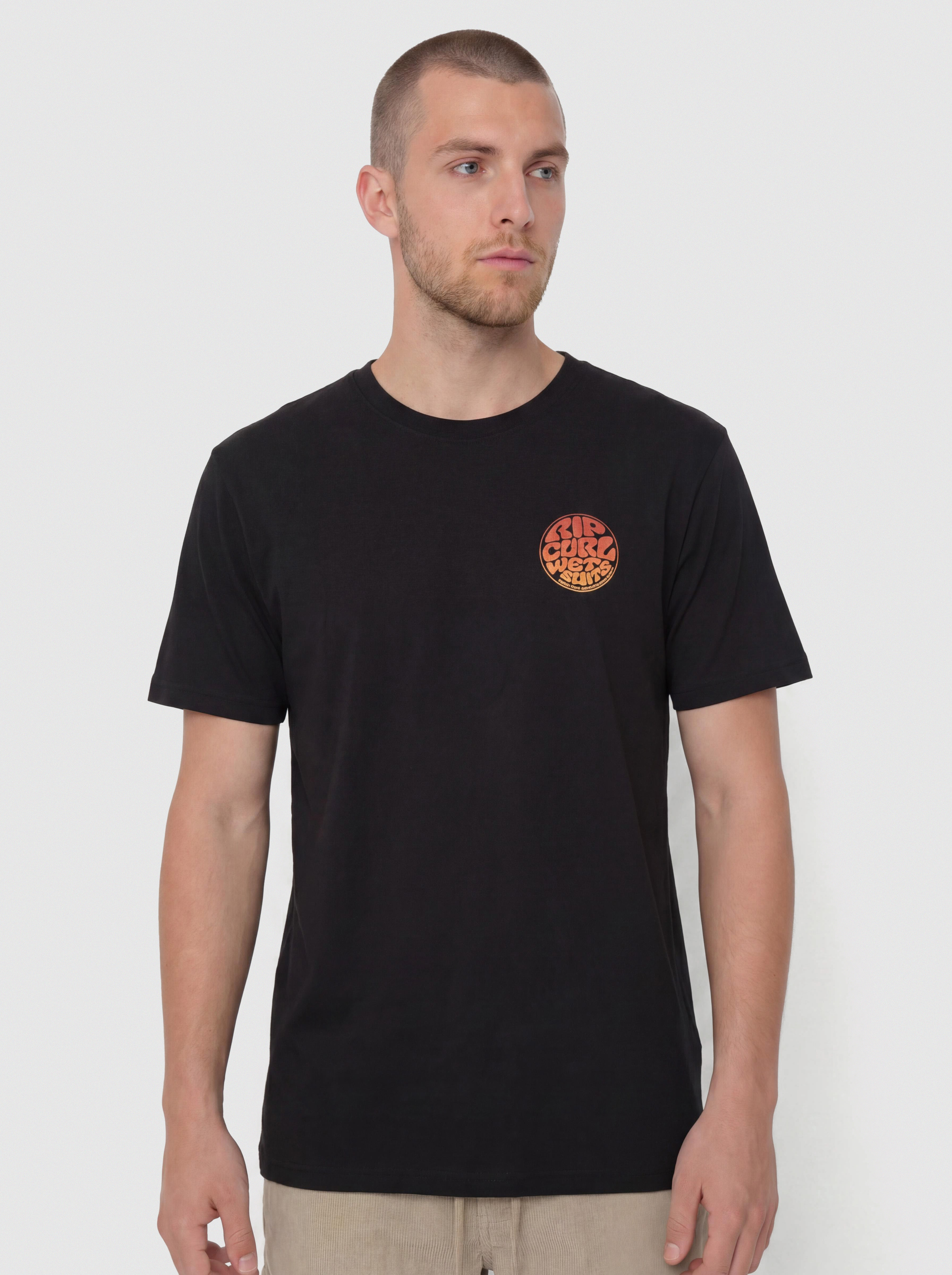 Tričko Rip Curl Wettie Passage Icon (black)