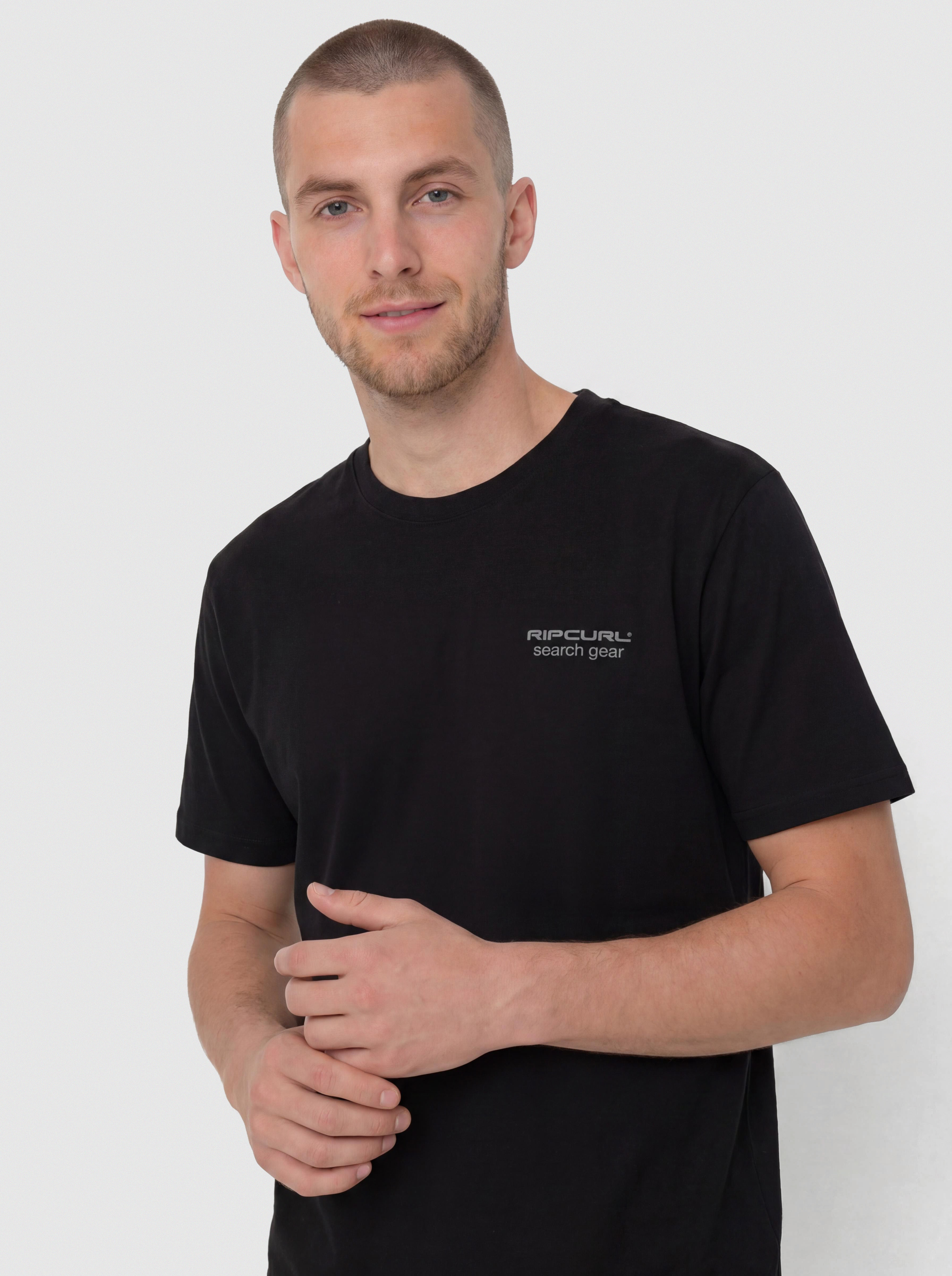 Tričko Rip Curl Vaporcool Search Peak (black)