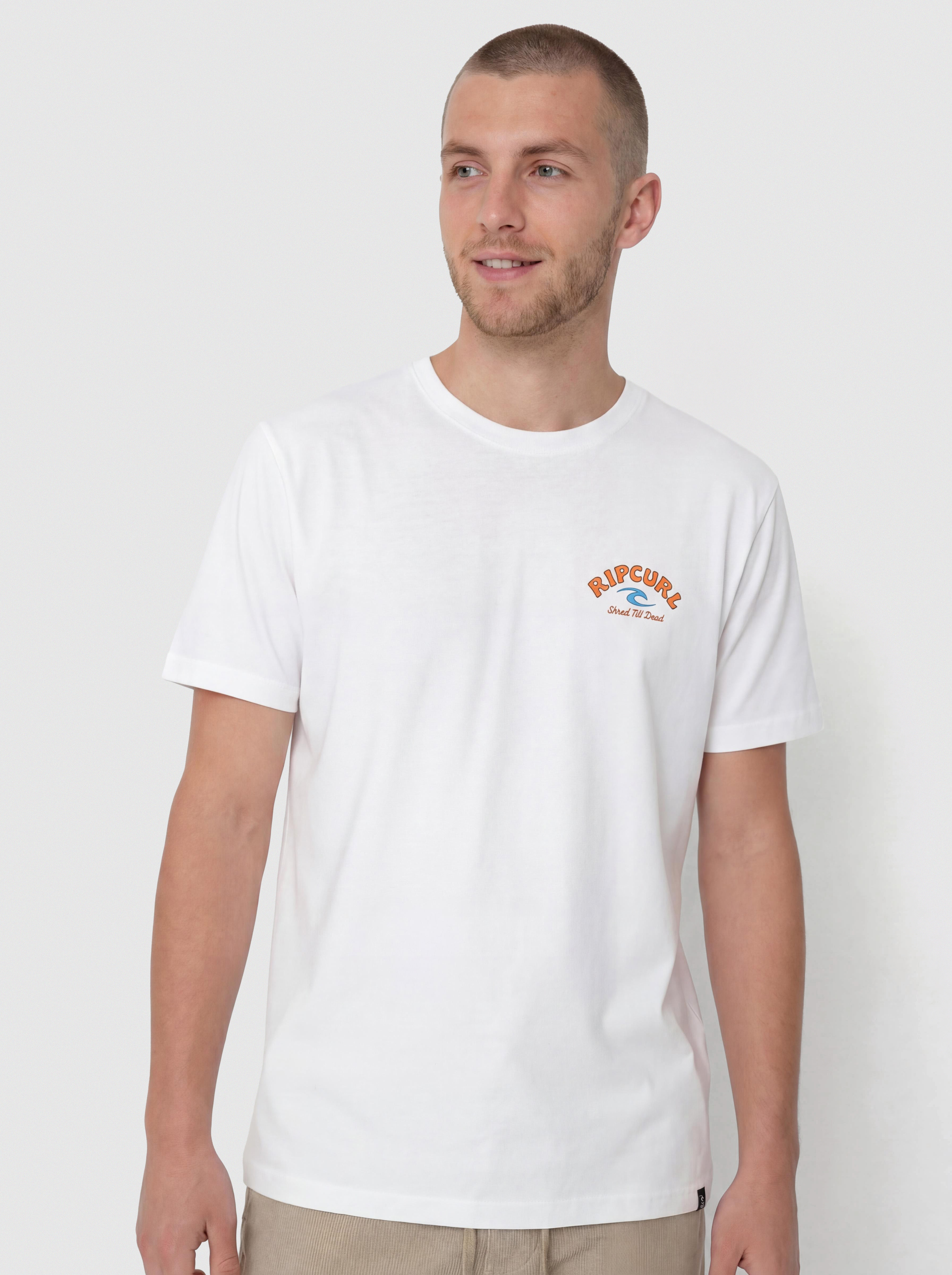 Tričko Rip Curl Shred Til (white)