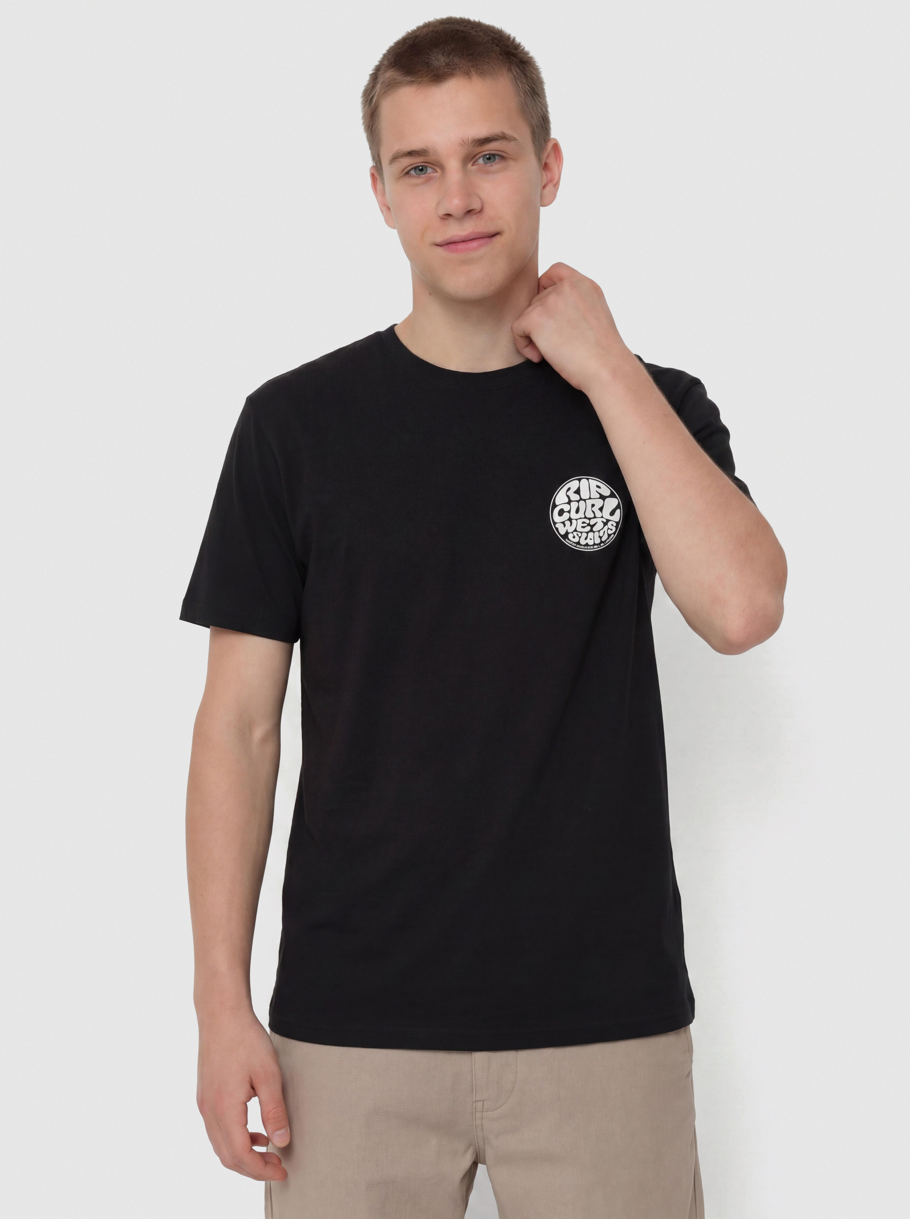 Tričko Rip Curl Wettie Icon (black)