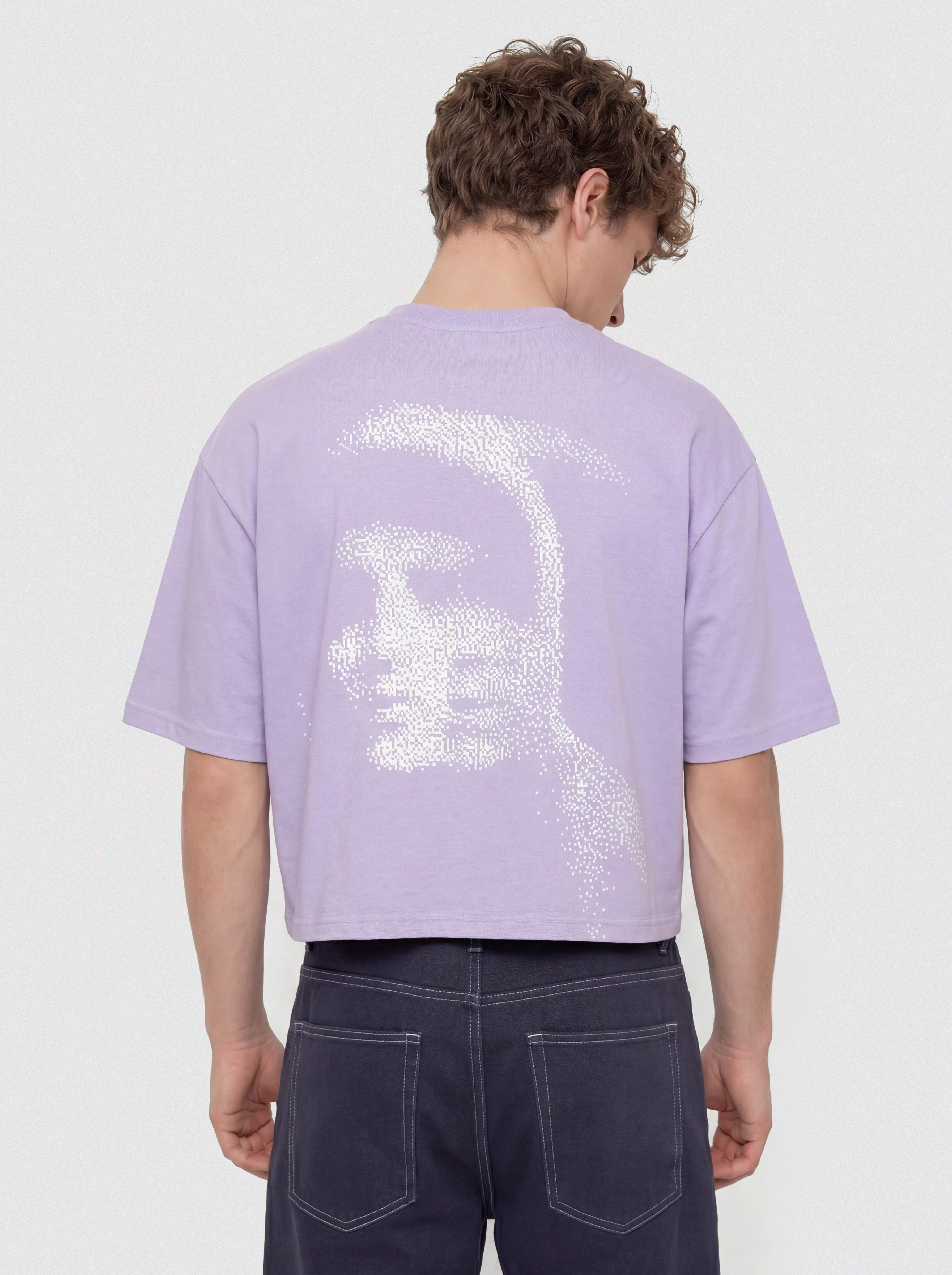 Tričko Vans Lx Blurred Face (soft orchid)