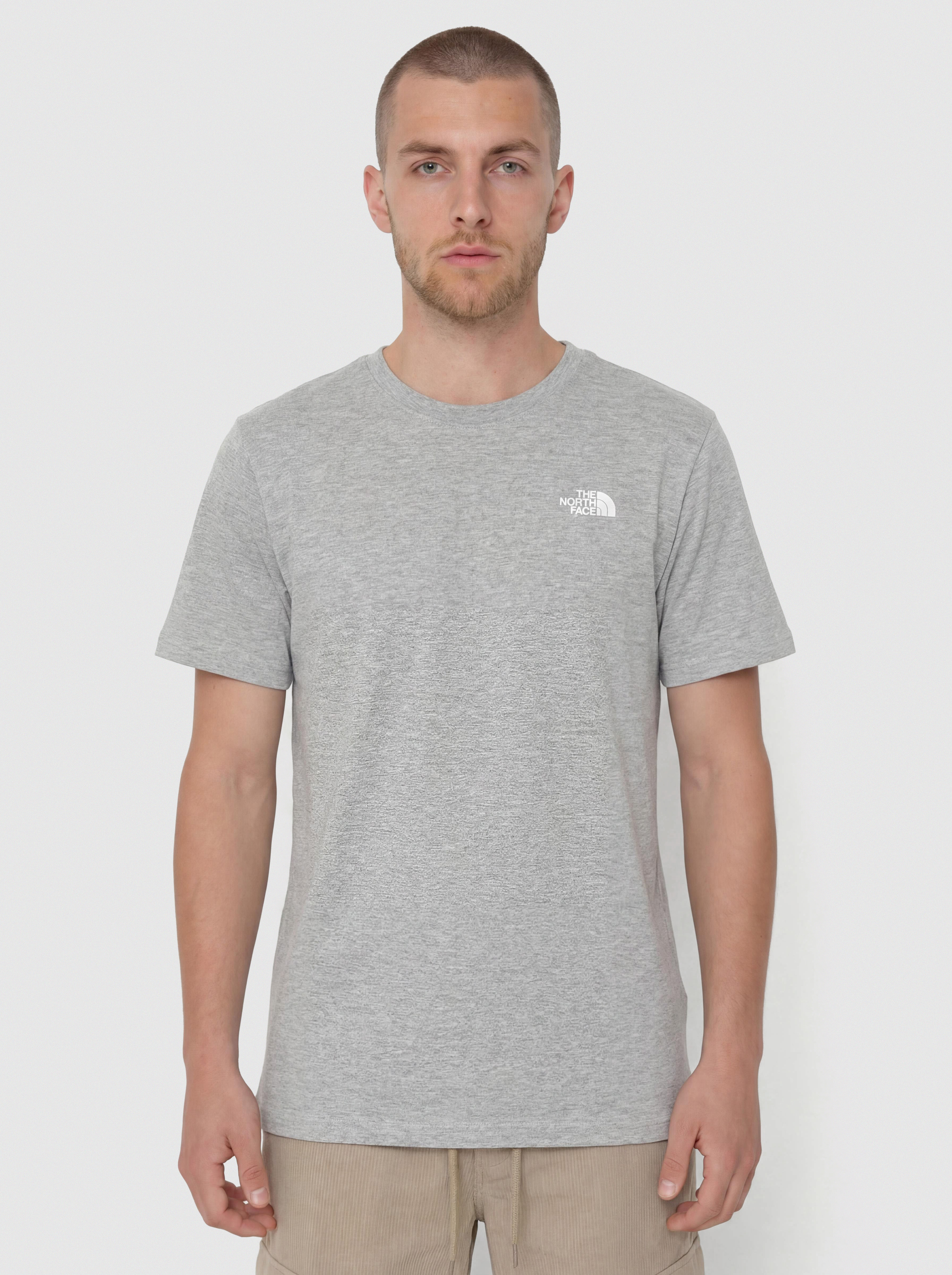 Tričko The North Face Evolution Simple Dome (tnf pale grey h)