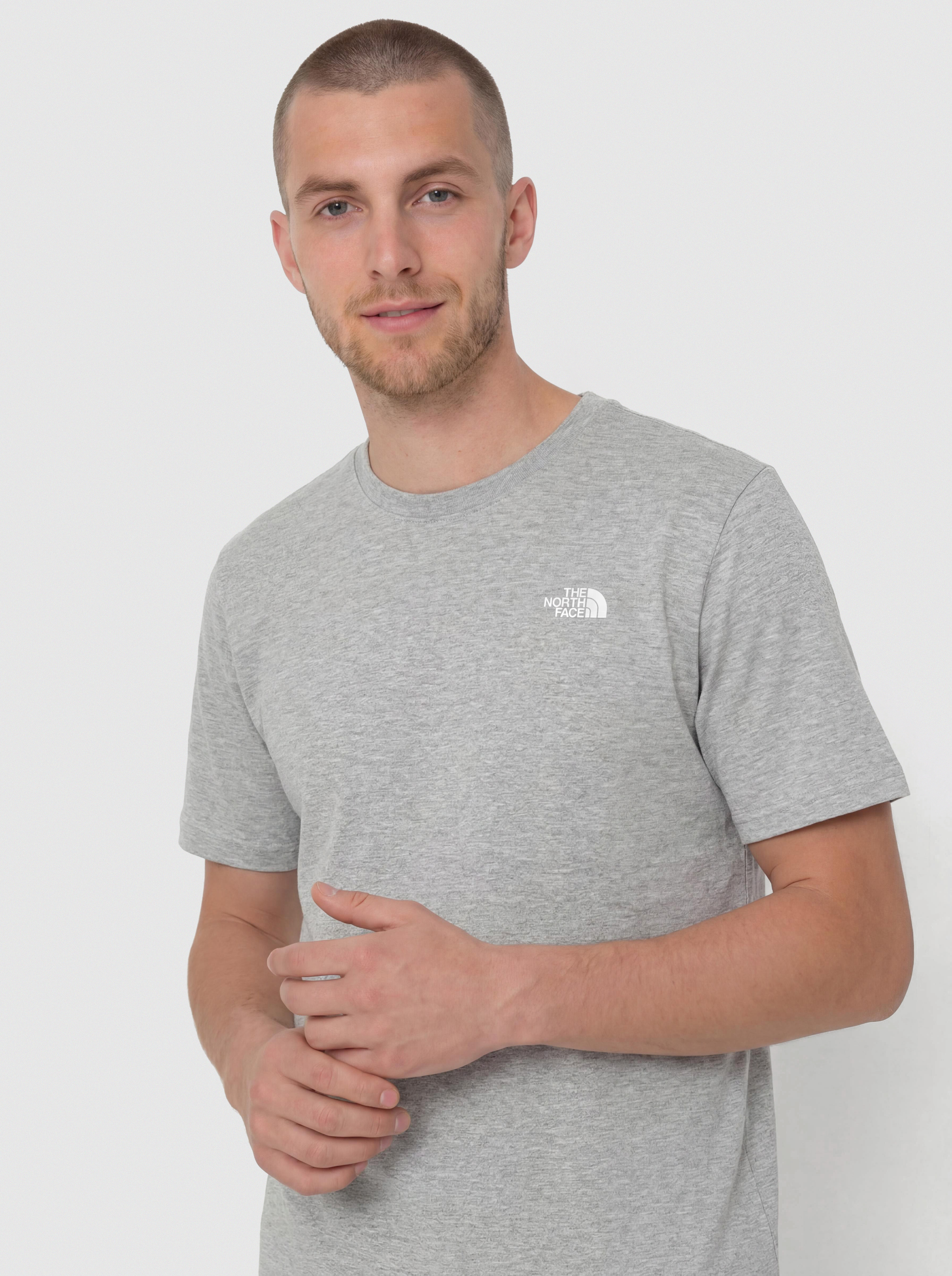 Tričko The North Face Evolution Simple Dome (tnf pale grey h)
