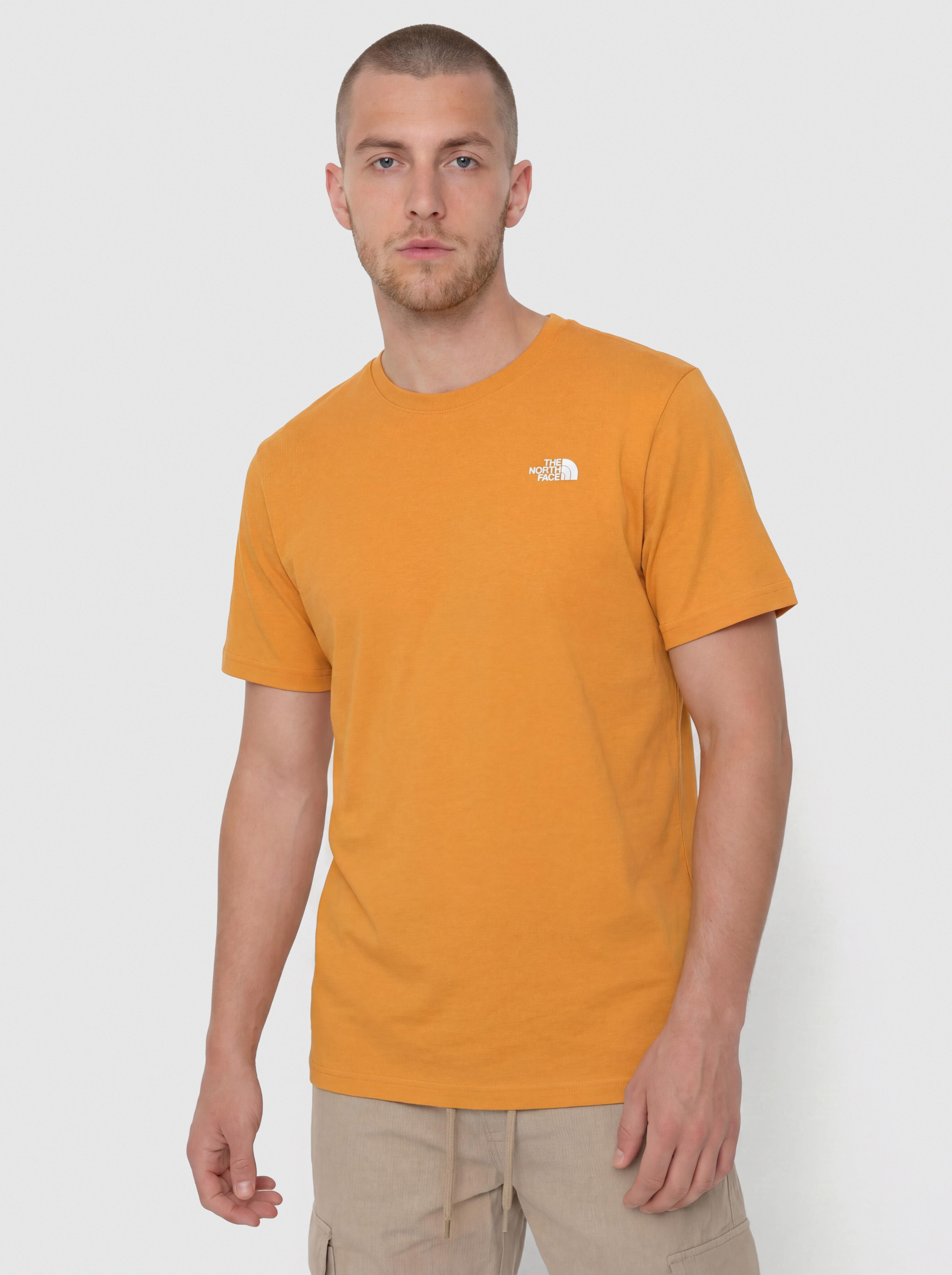 Tričko The North Face Evolution Simple Dome (dust orange)