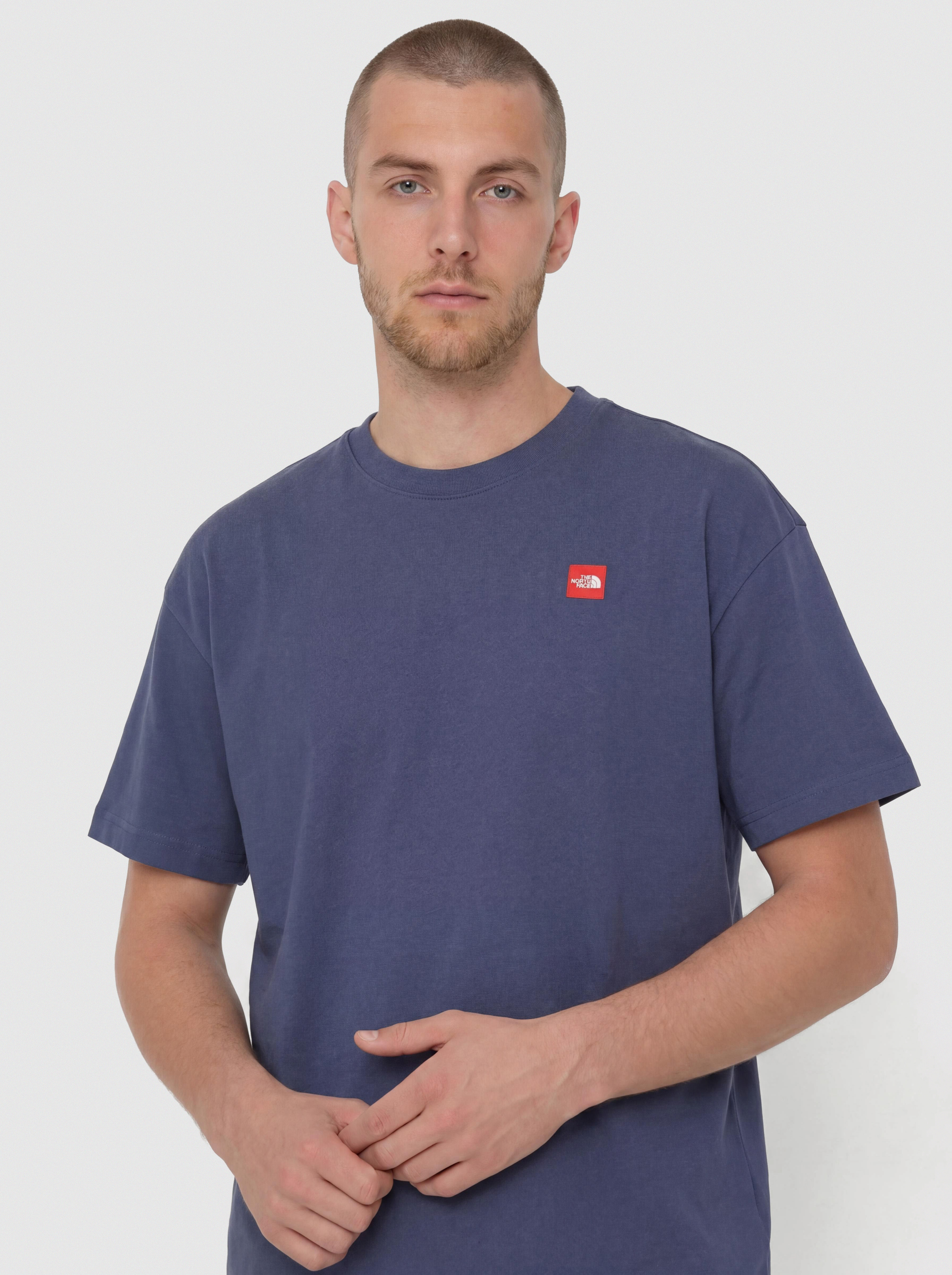 Tričko The North Face Tnf Red Box (lunar blue)