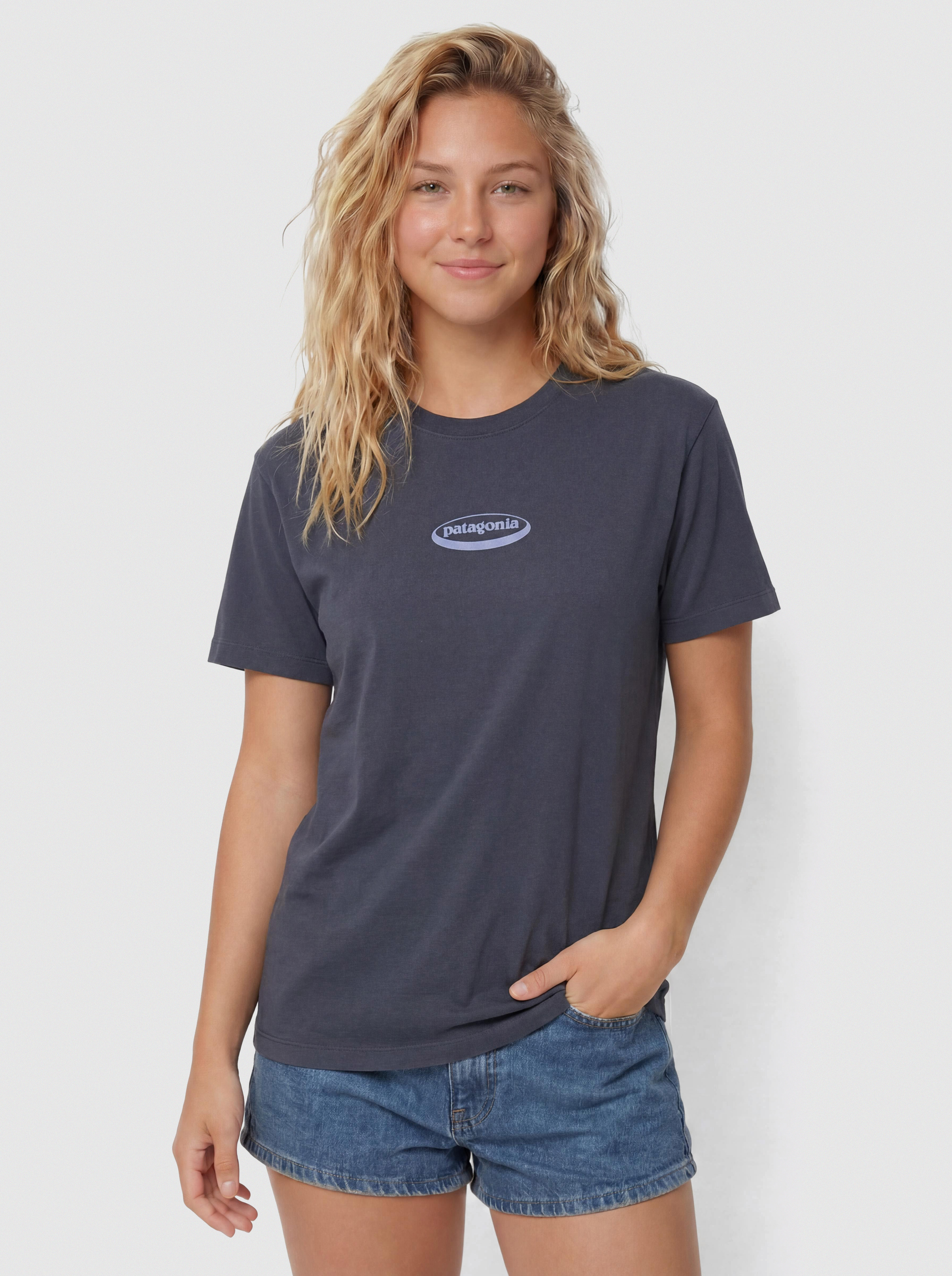 Tričko Patagonia 95 Oval Logo Oversized Wmn