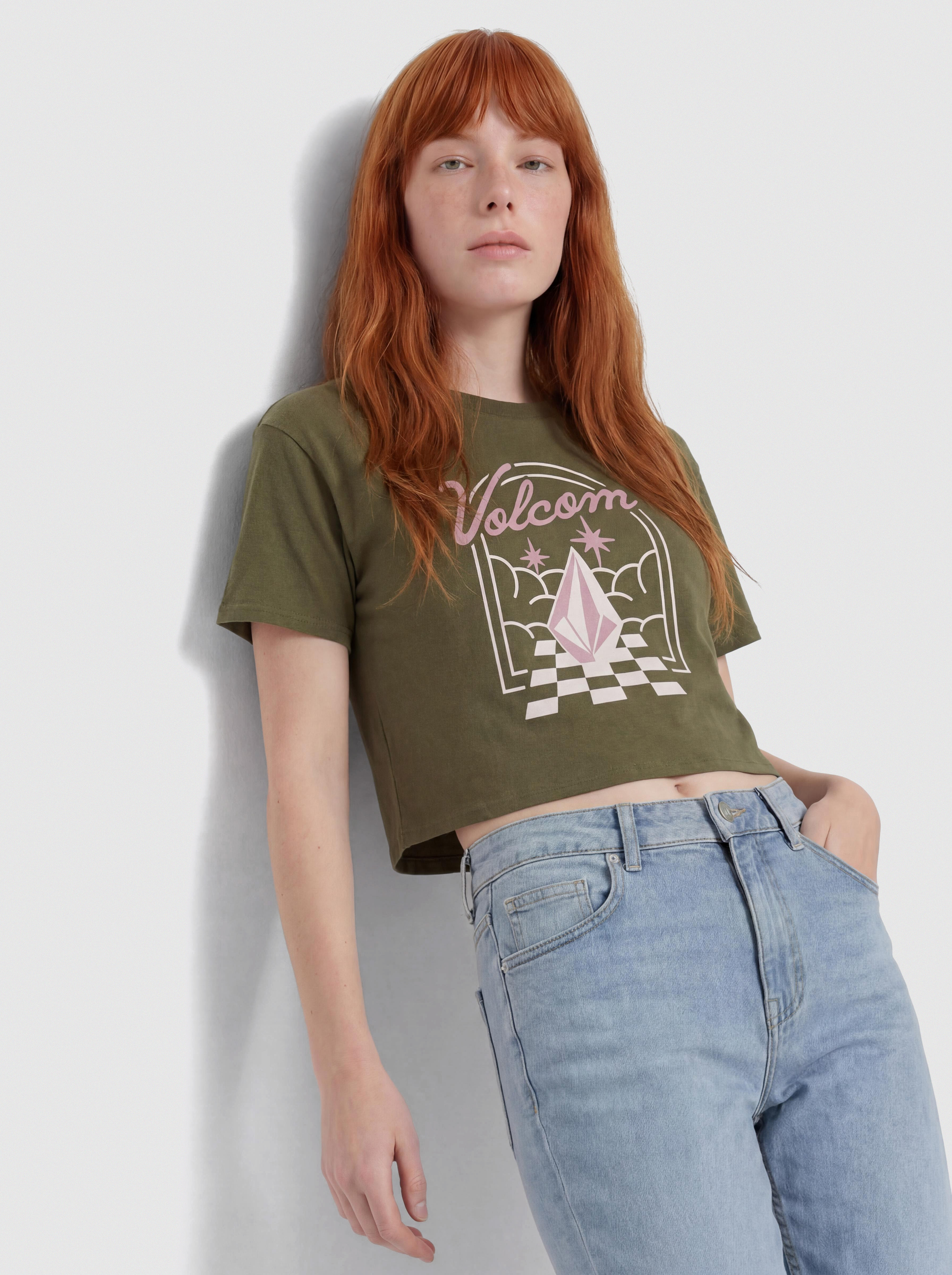 Tričko Volcom Bliss Wmn (bayleaf)