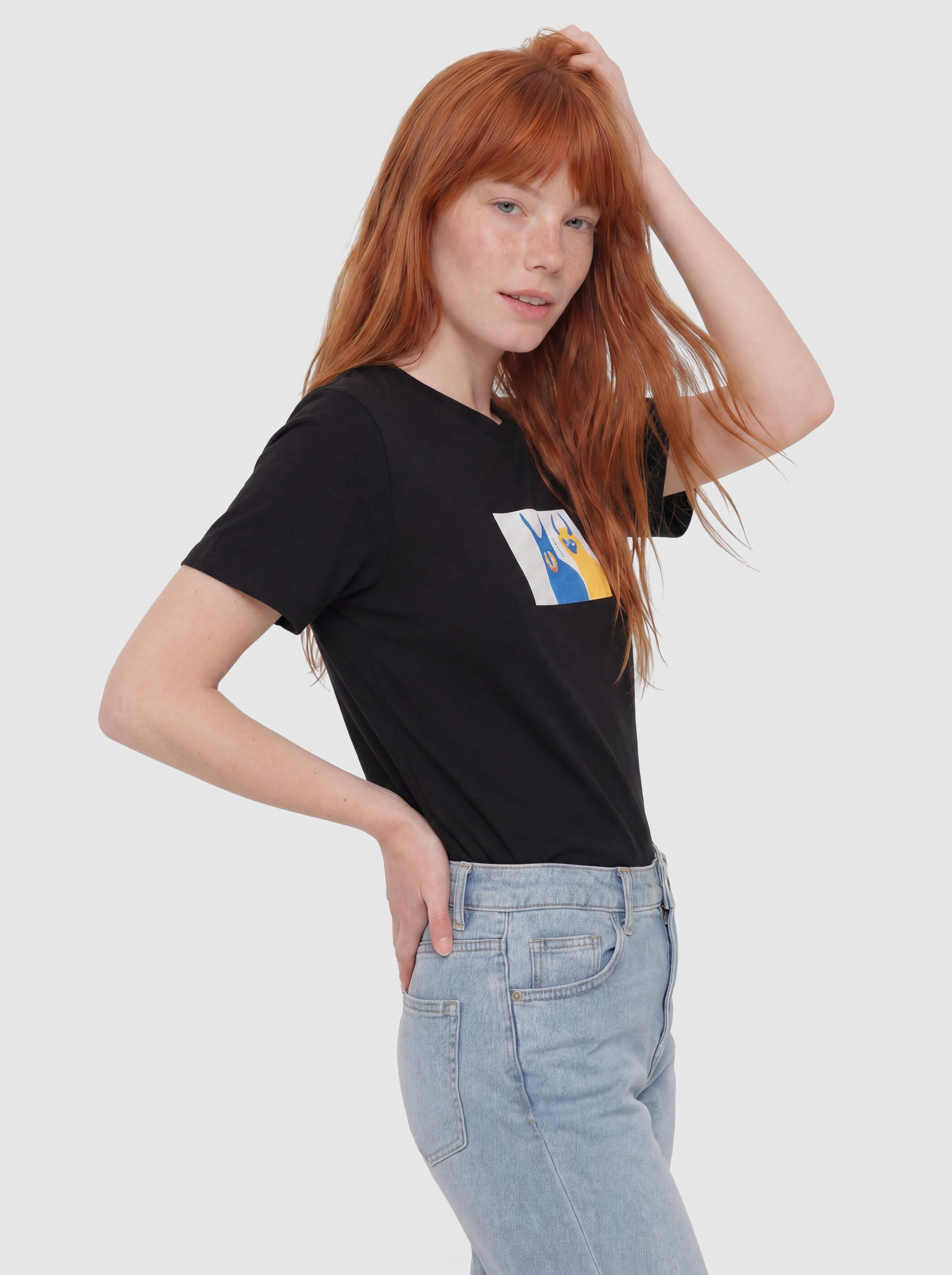Tričko Volcom Radical Daze Up Wmn (black)