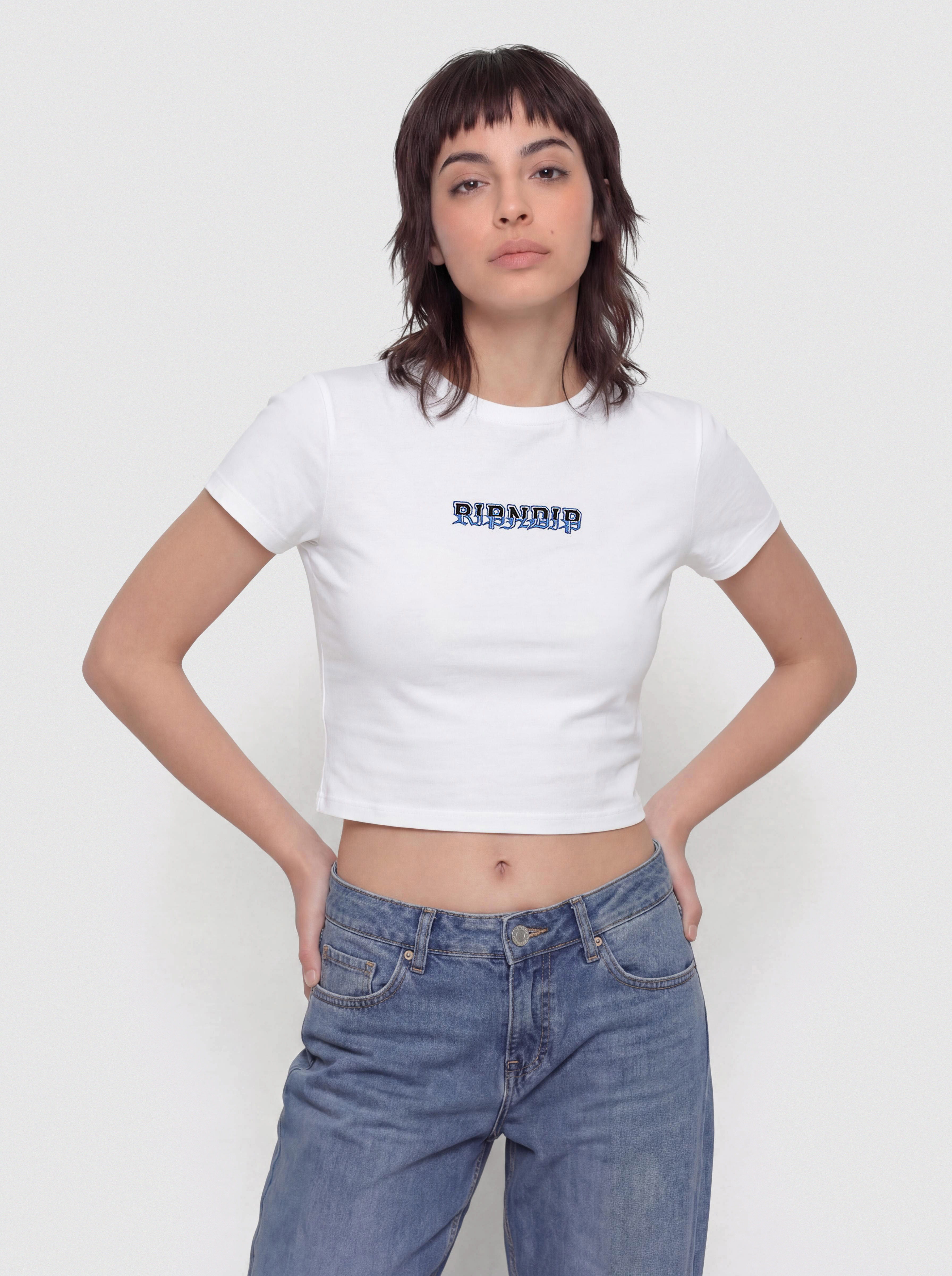 Tričko RipNDip Rich Spirit Wmn (white)