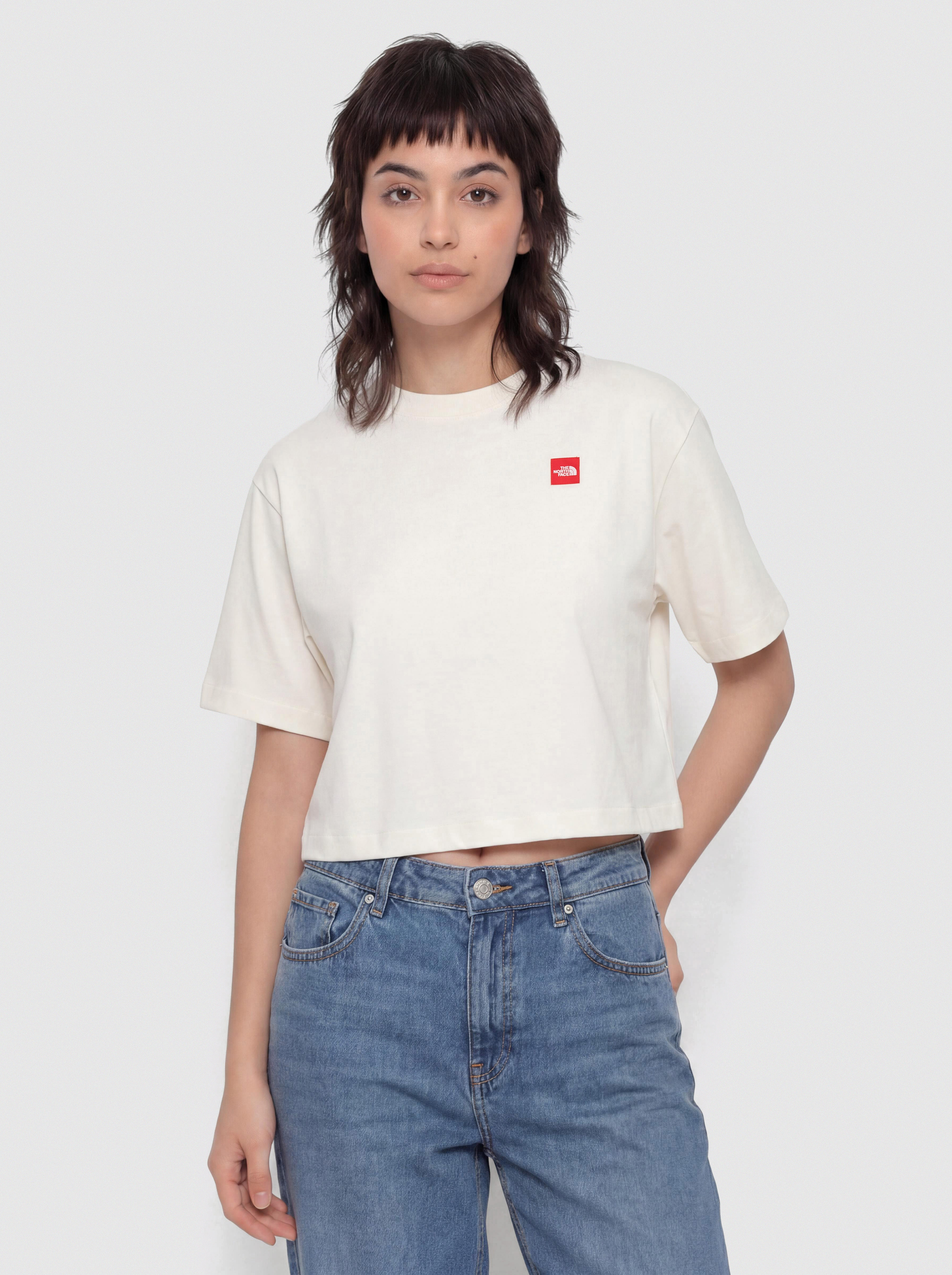 Tričko The North Face Tnf Red Box Boxy Wmn