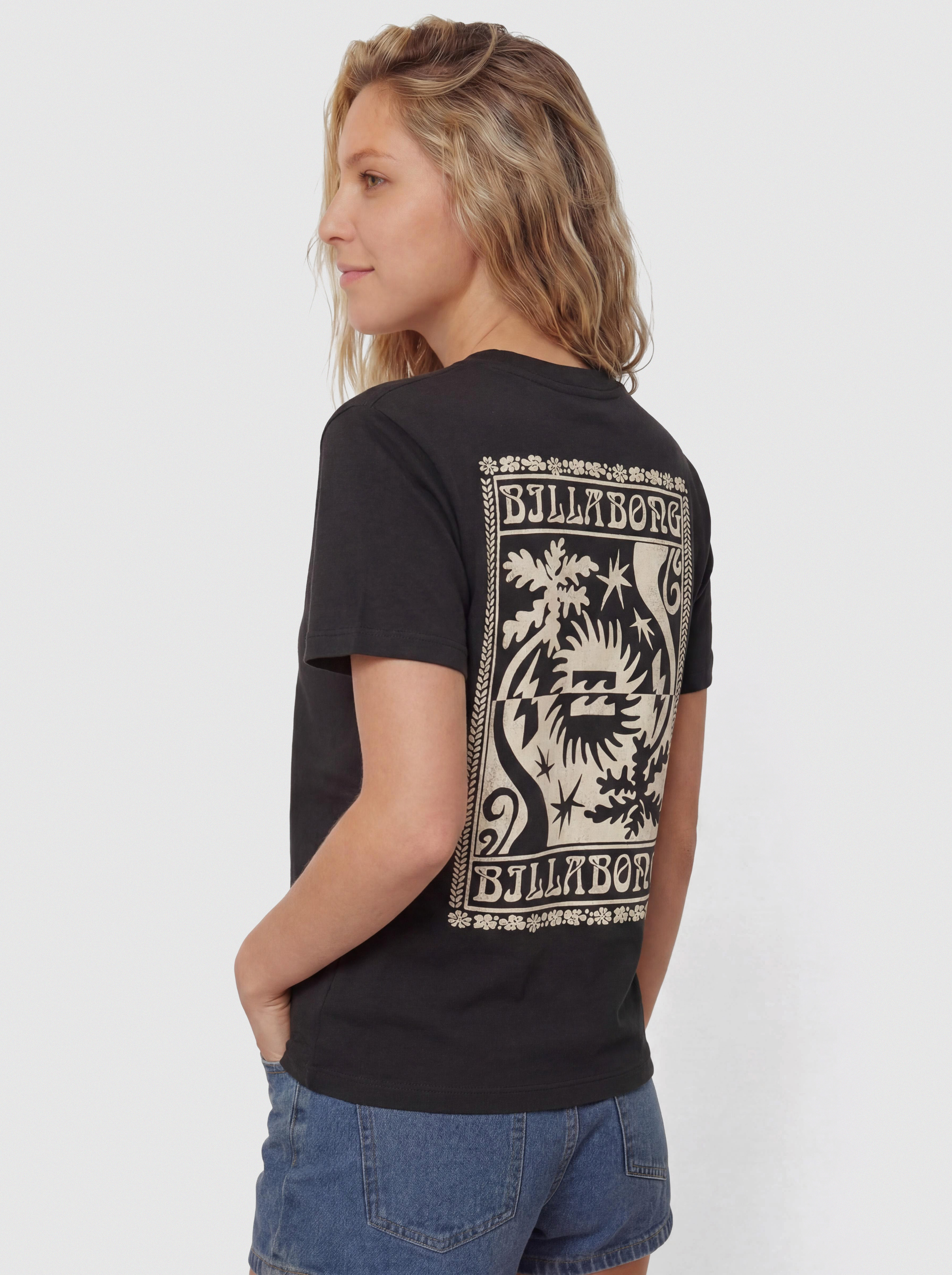 Tričko Billabong Always Looking Wmn (off black)