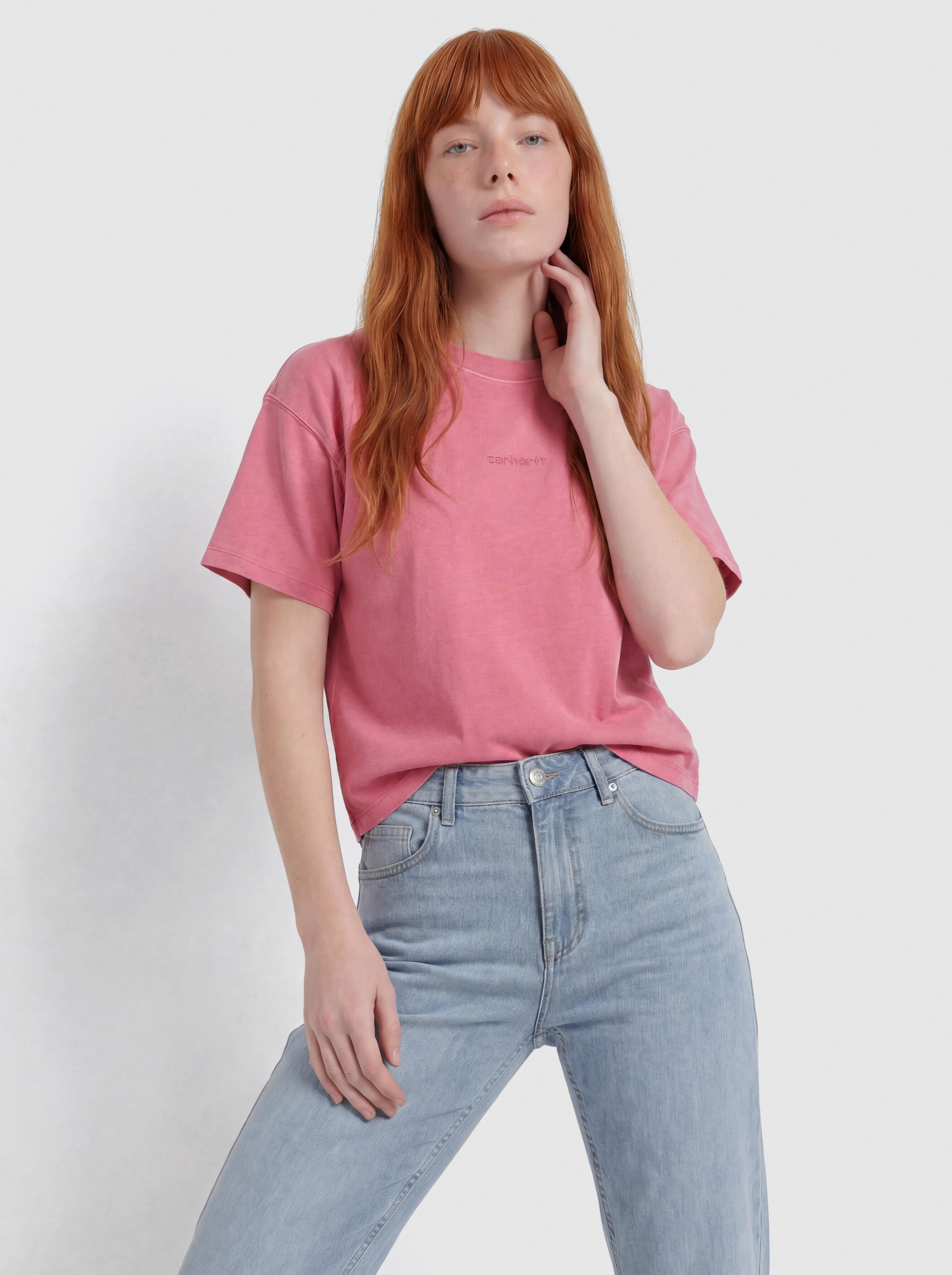 Tričko Carhartt WIP Benton Wmn (primrose)