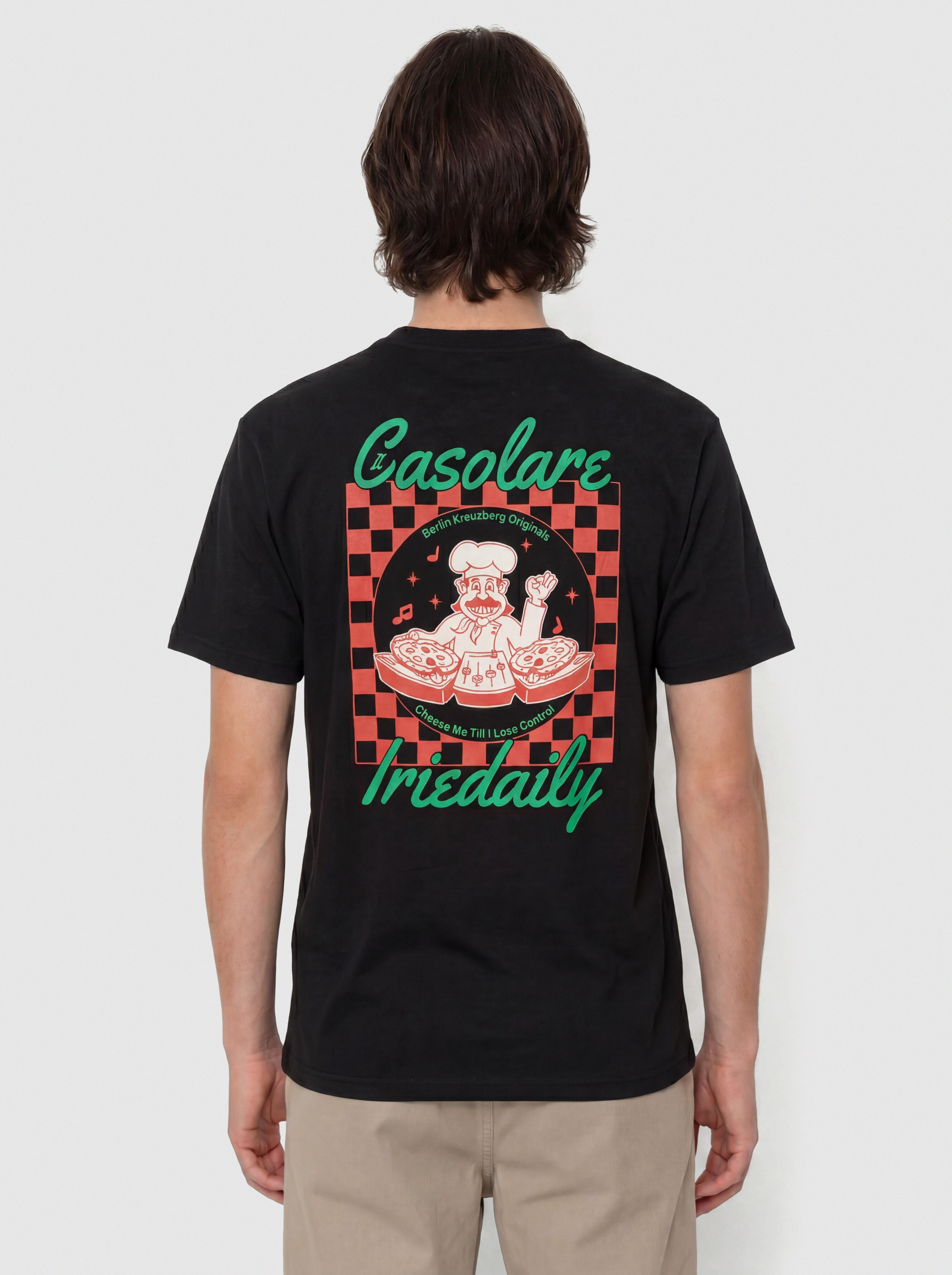 Tričko Iriedaily ID x Casolare DJ (black)