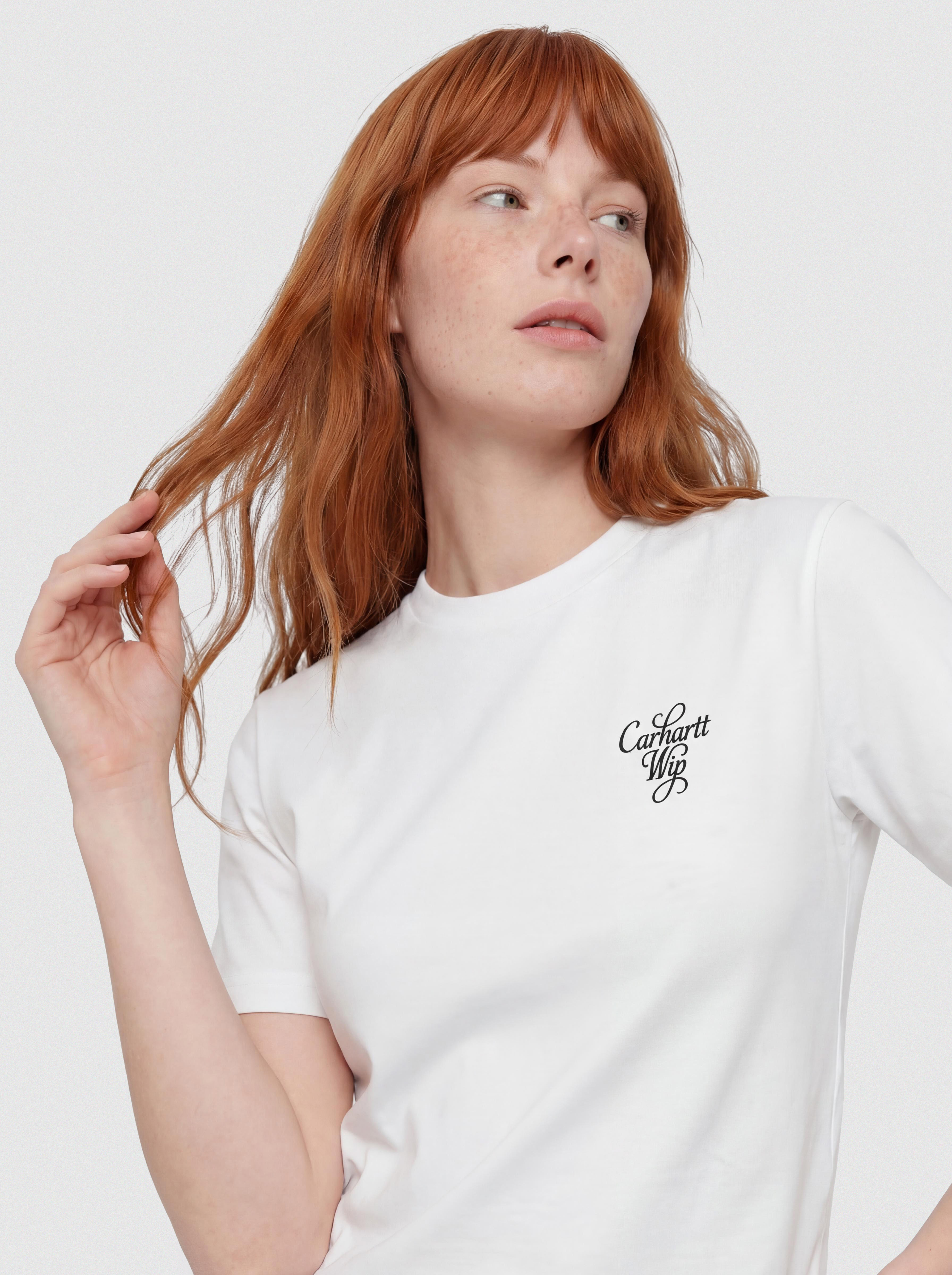 Tričko Carhartt WIP Vestige Wmn (white)