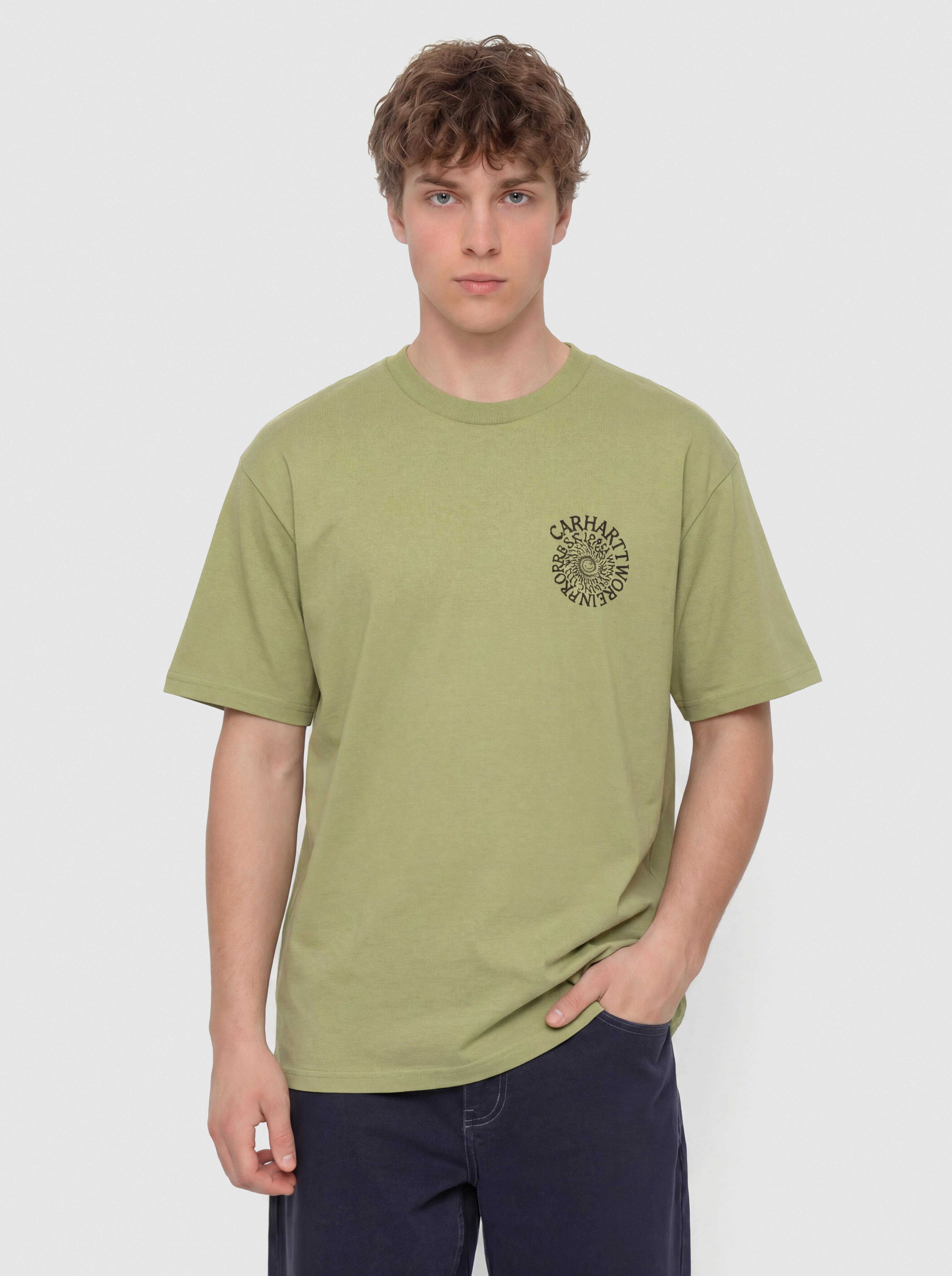 Triu010dko Carhartt WIP Spirals (gentle green)