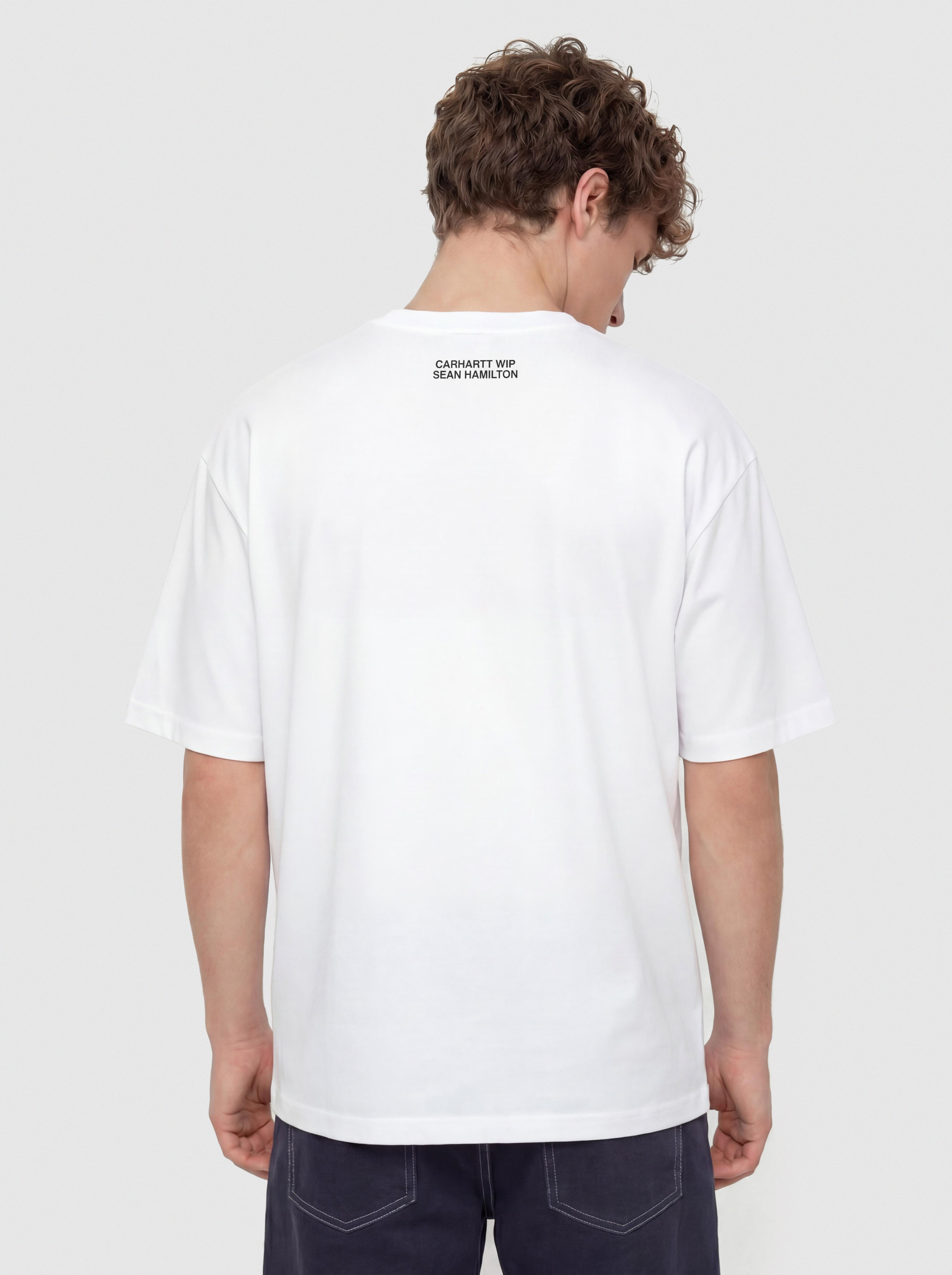 Tričko Carhartt WIP Sean Hamilton 02 (white)
