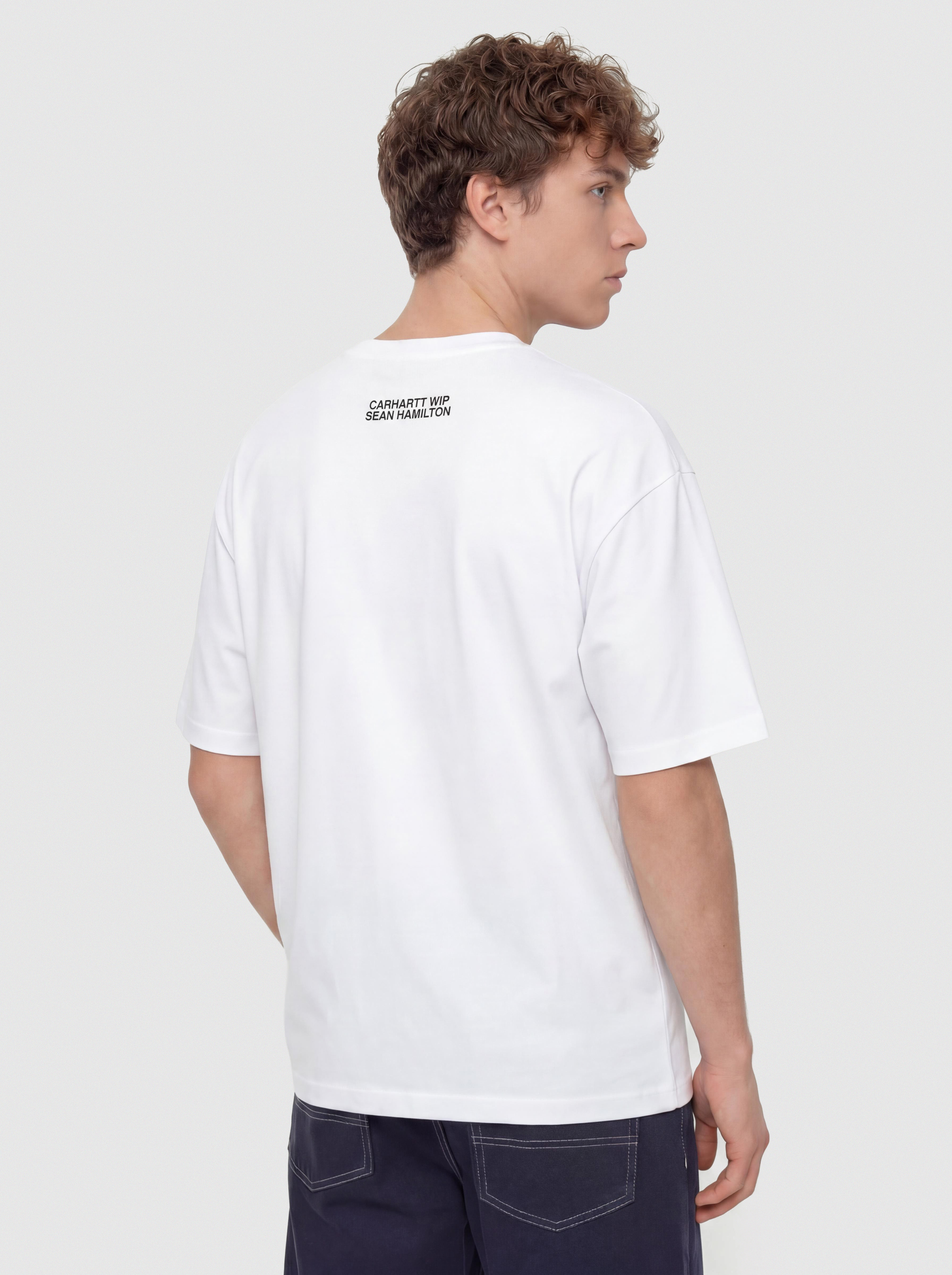 Tričko Carhartt WIP Sean Hamilton 02 (white)
