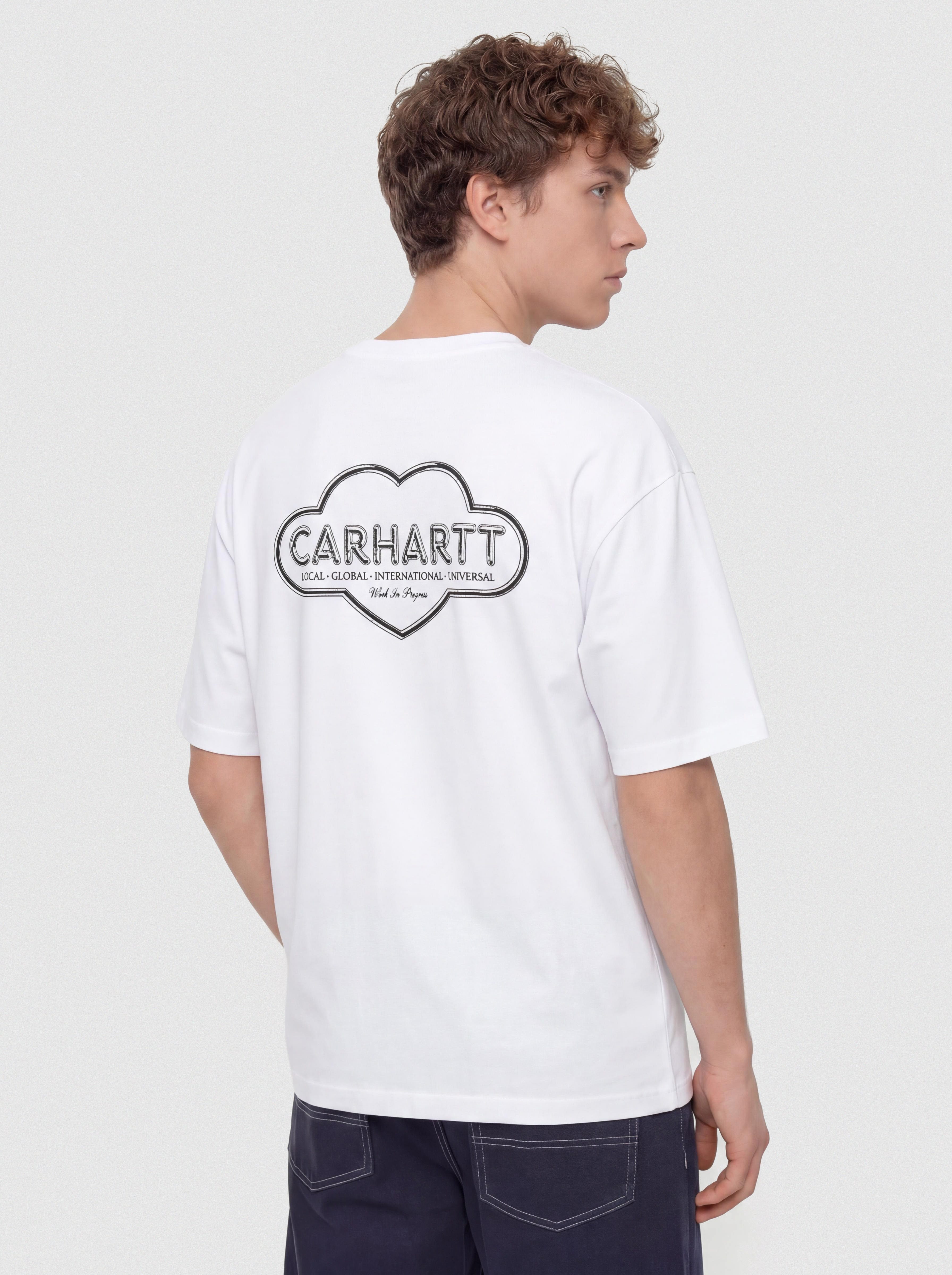 Tričko Carhartt WIP Cloud Heart (white)