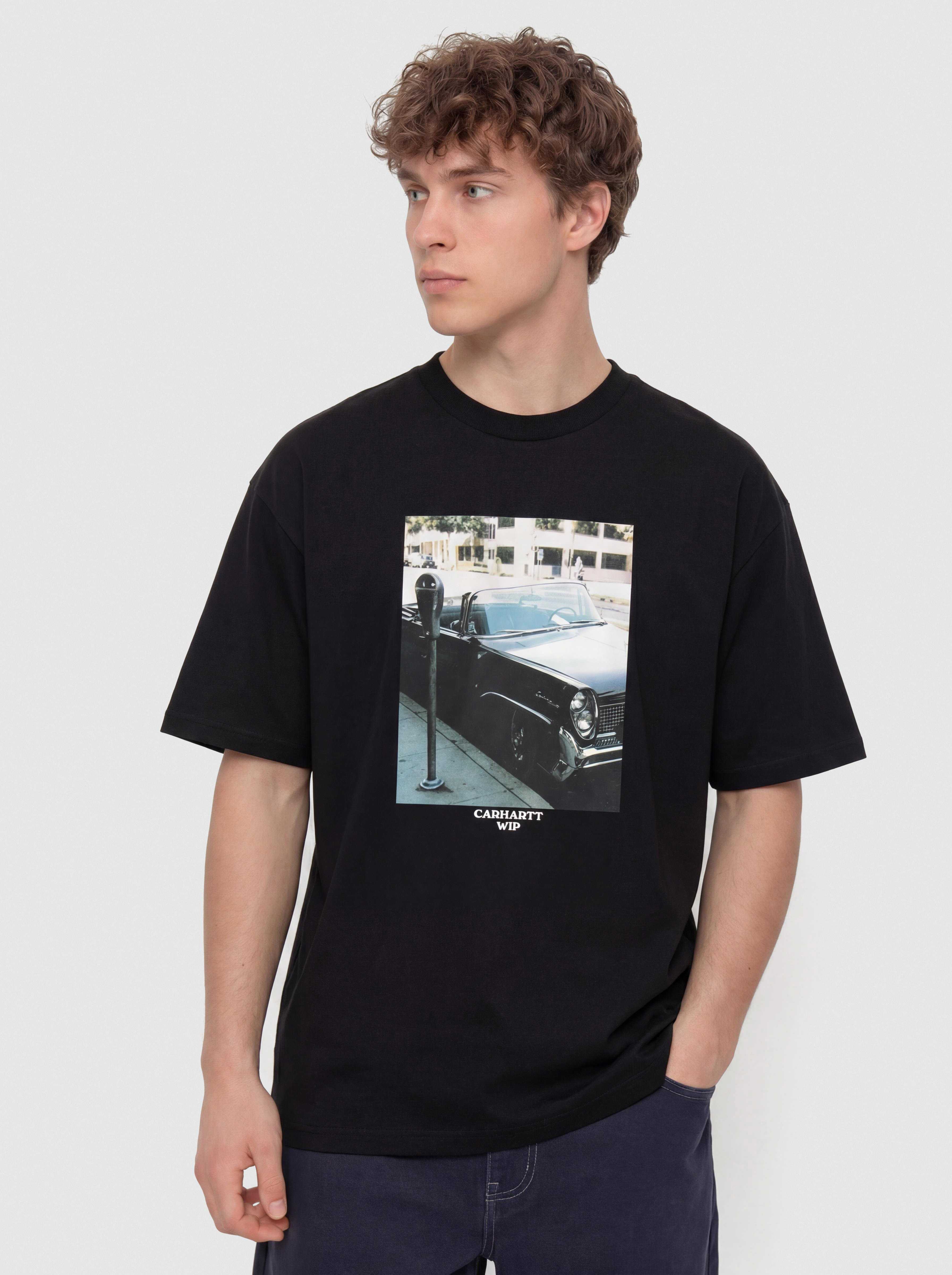 Tričko Carhartt WIP Warm Views (black)