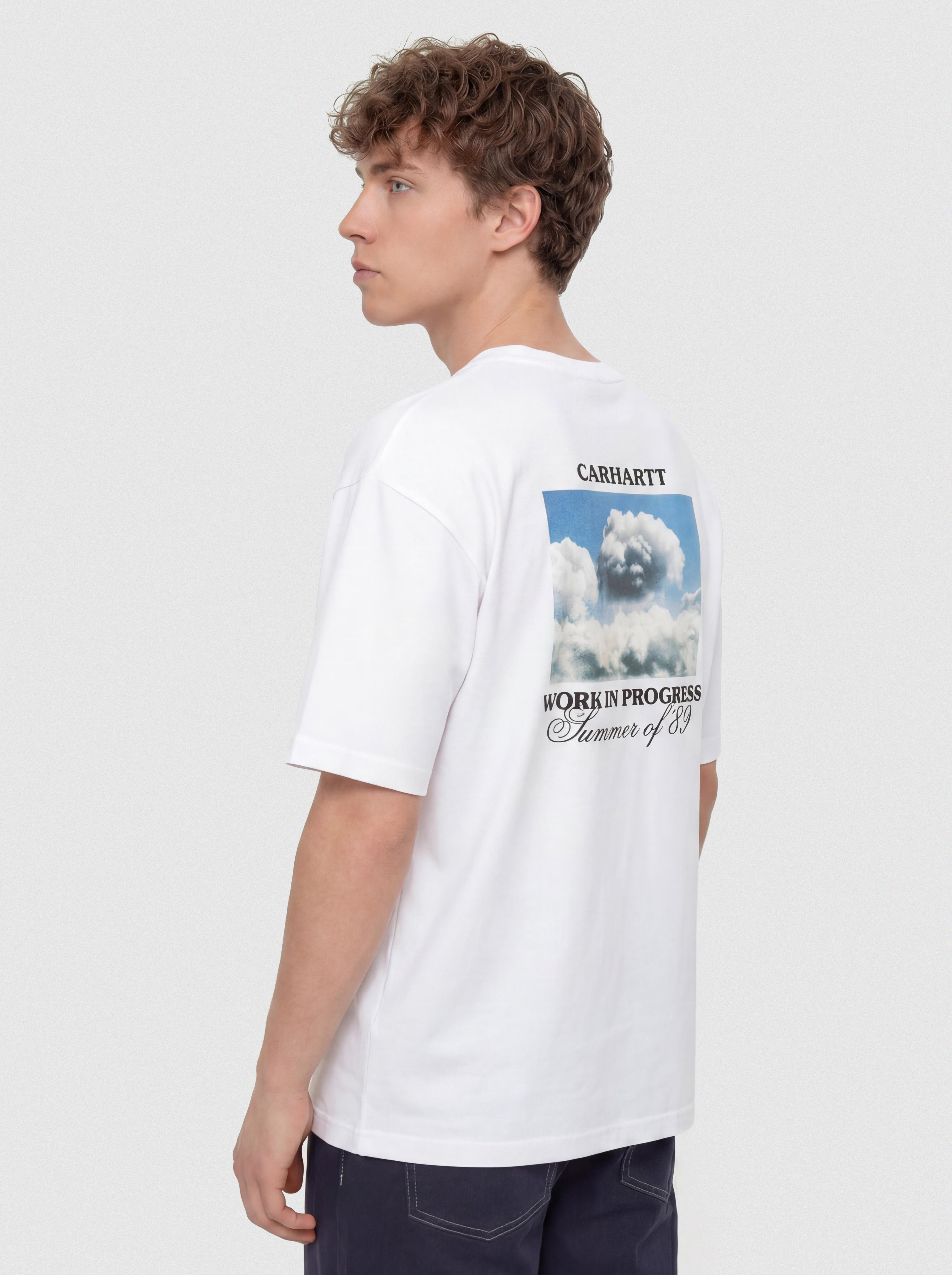 Tričko Carhartt WIP Warm Views (white)
