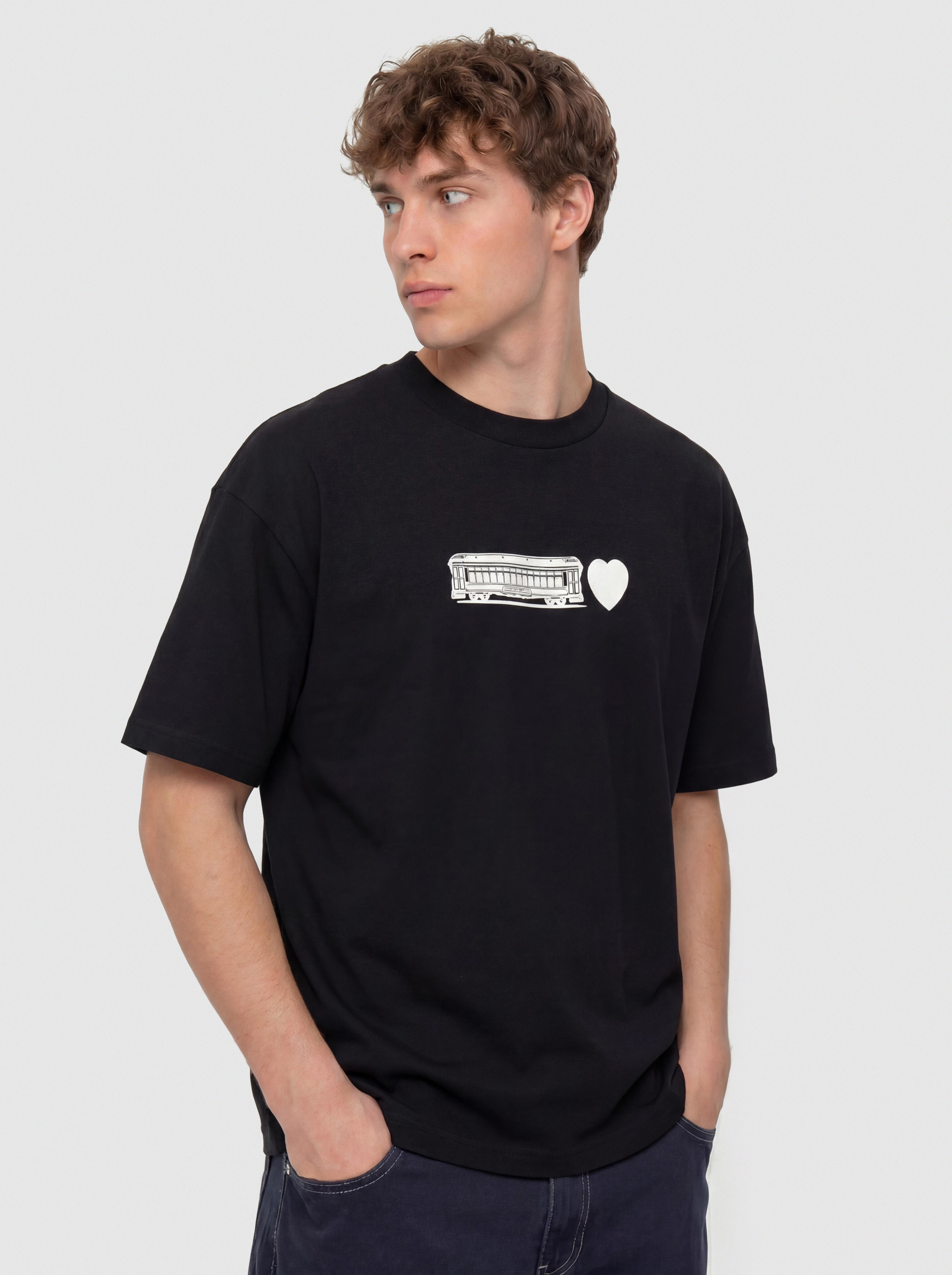 Tričko Carhartt WIP Deconstructed Label (black)