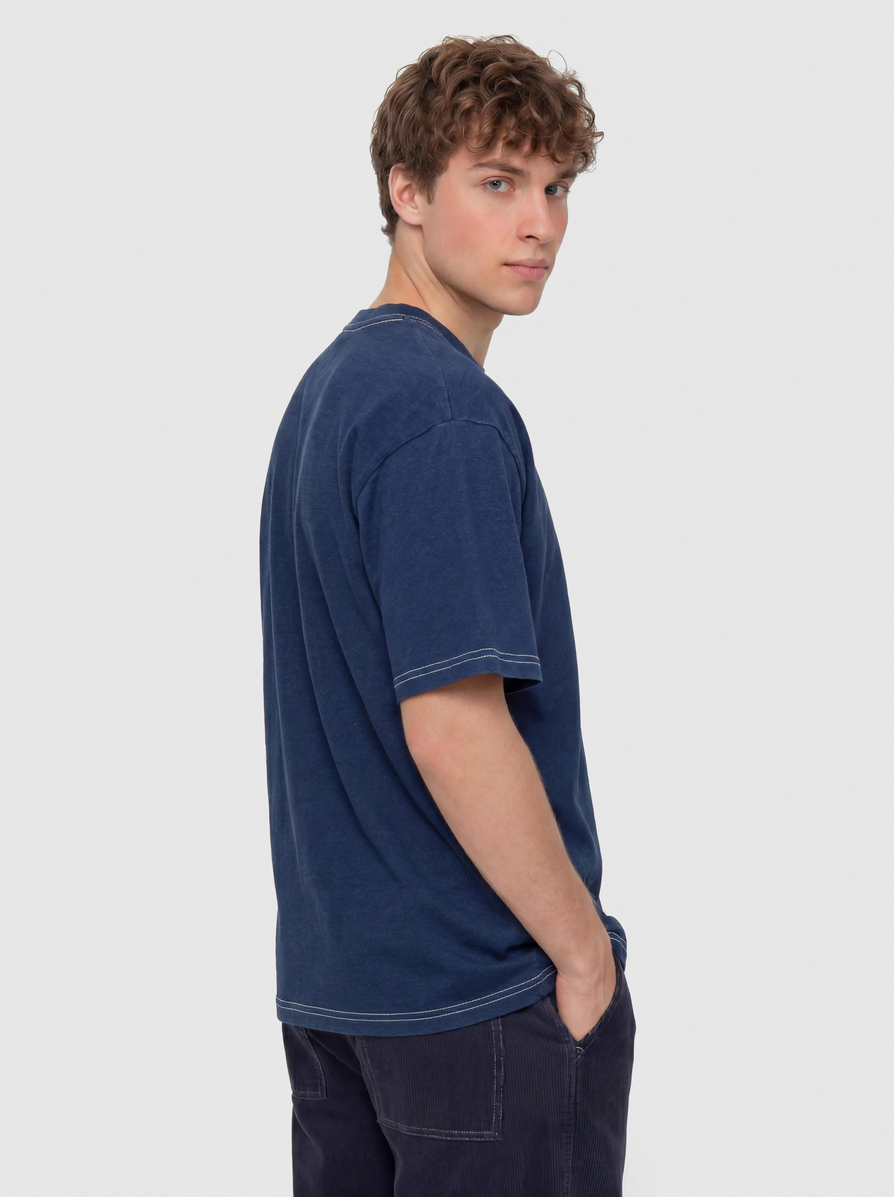 Tričko Carhartt WIP Ingo Pocket (dark blue)