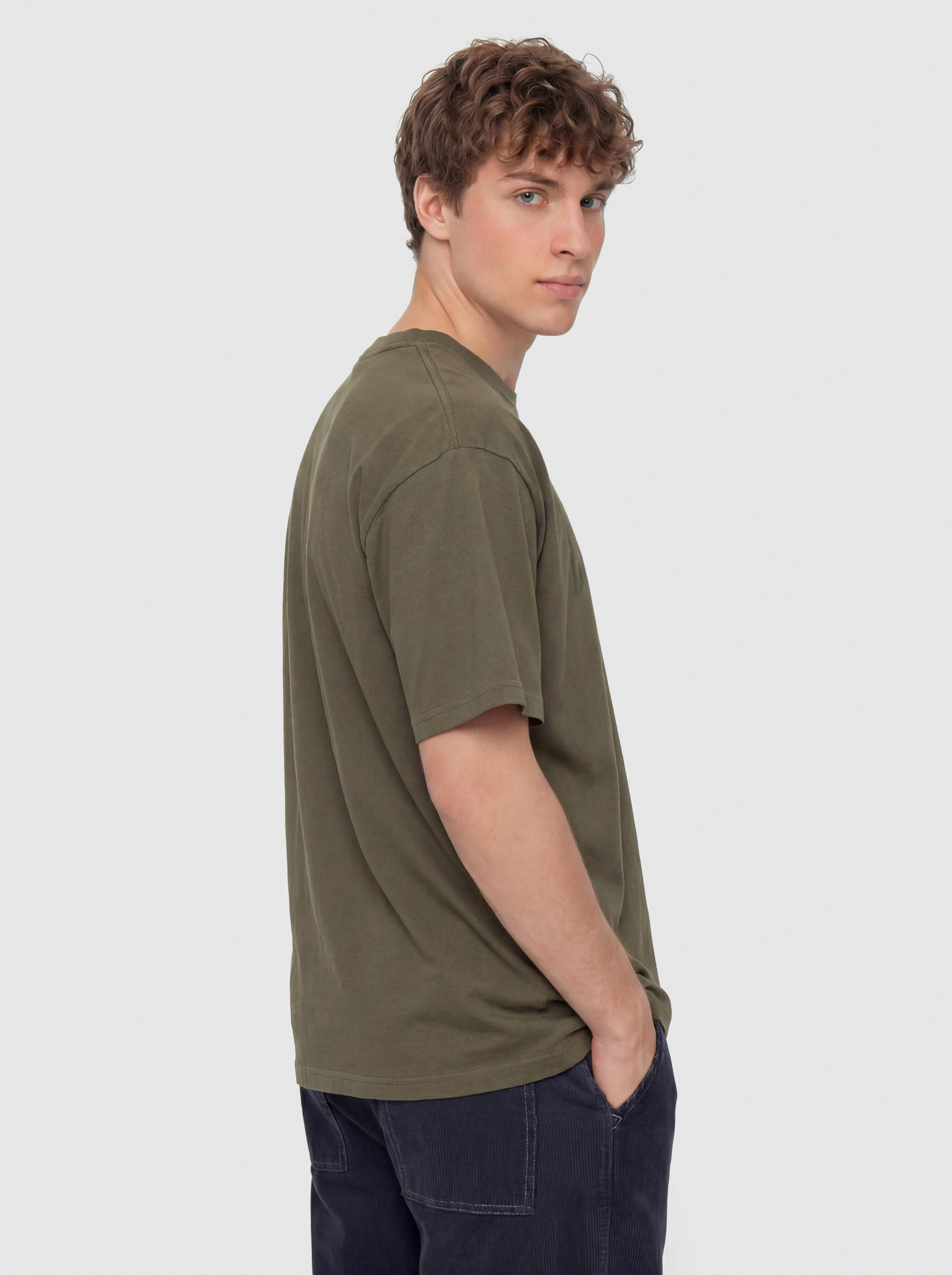 Tričko Carhartt WIP Faded Pond Corps (cypress)